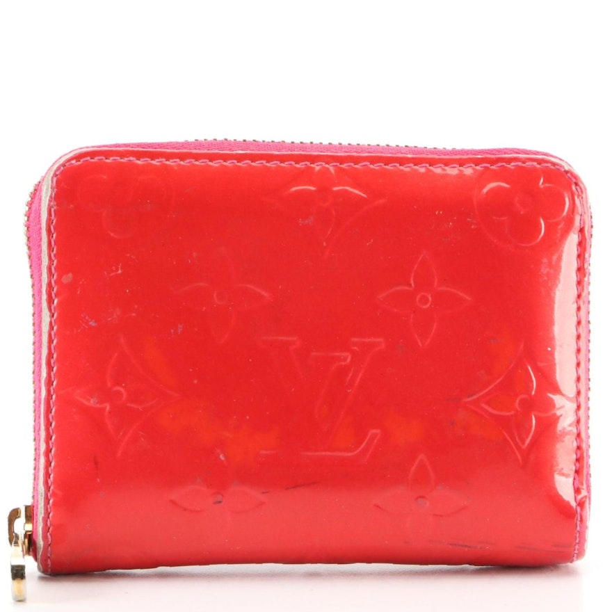 Louis Vuitton Zippy Coin Purse in Monogram Vernis