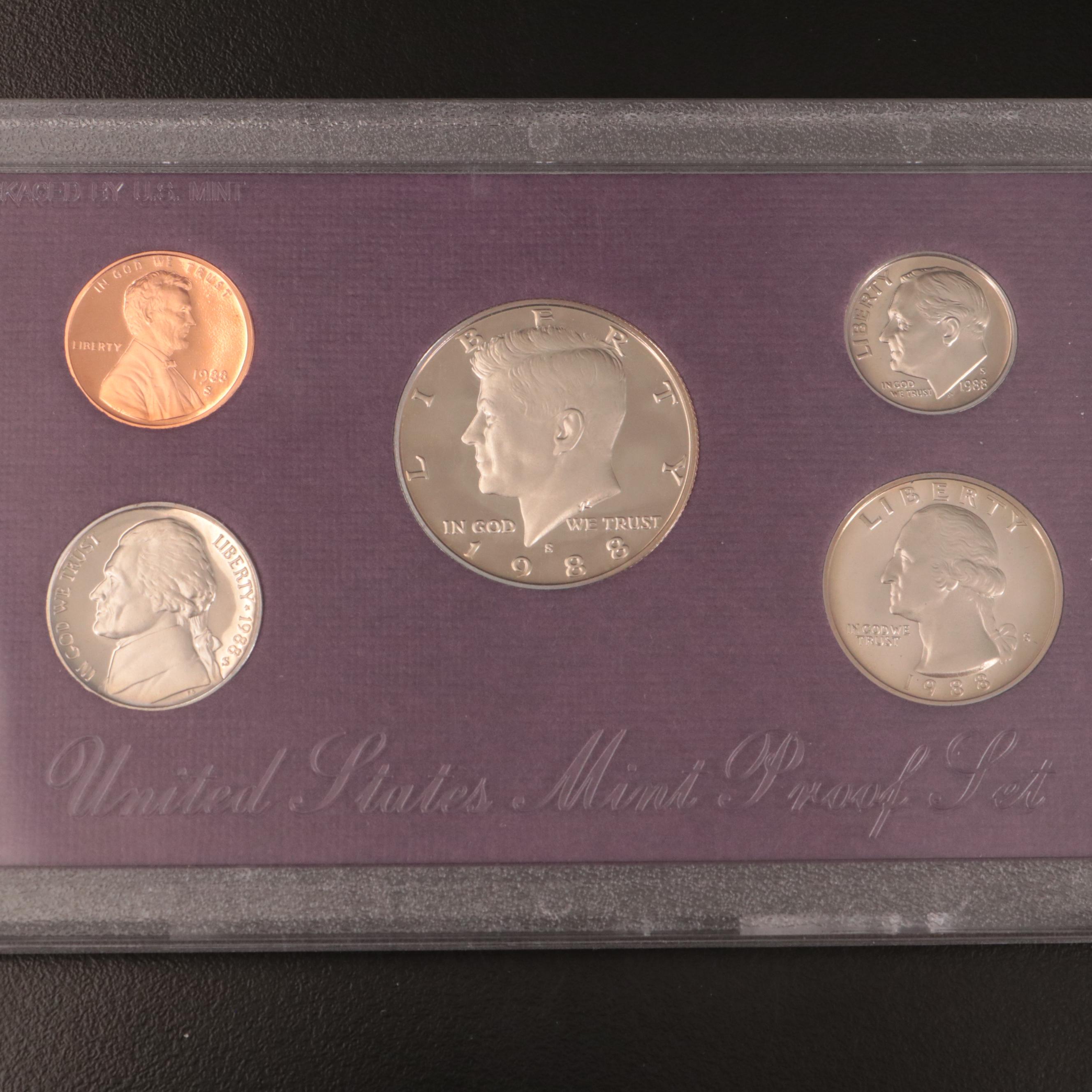 Group of Twenty-Six Different United States Proof Sets