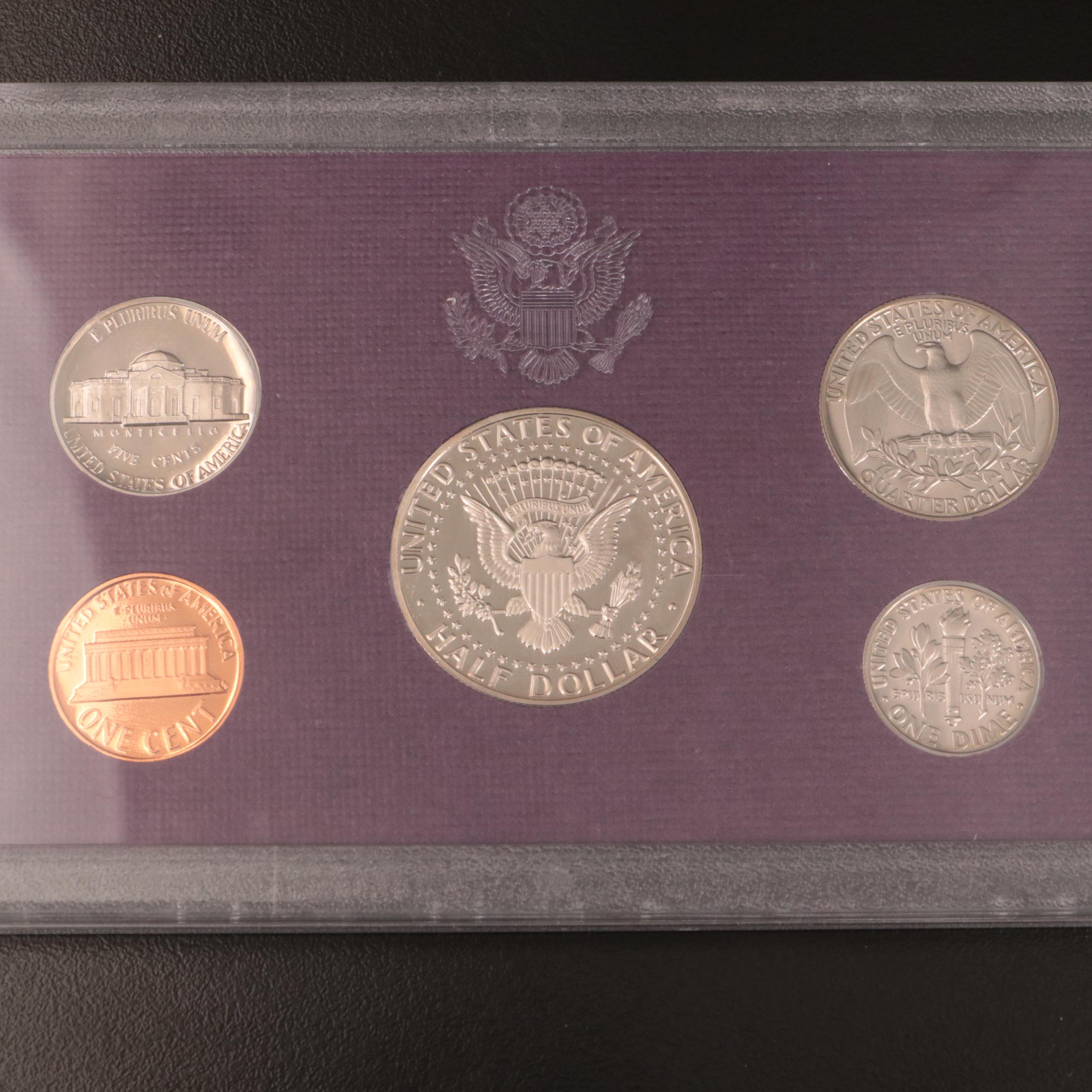 Group of Twenty-Six Different United States Proof Sets