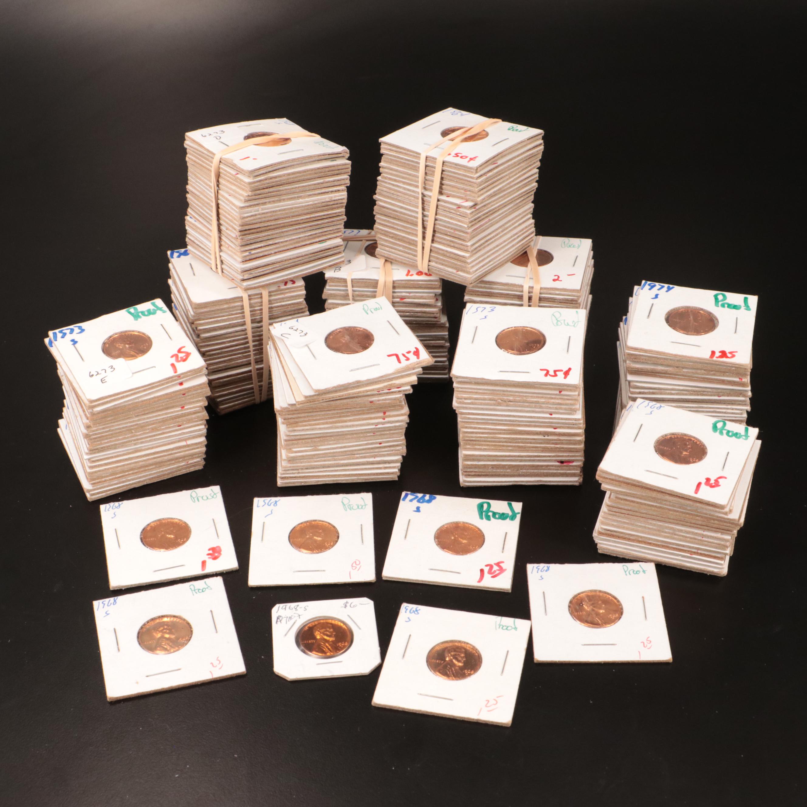 Two Hundred-Fifty Proof Lincoln Cents