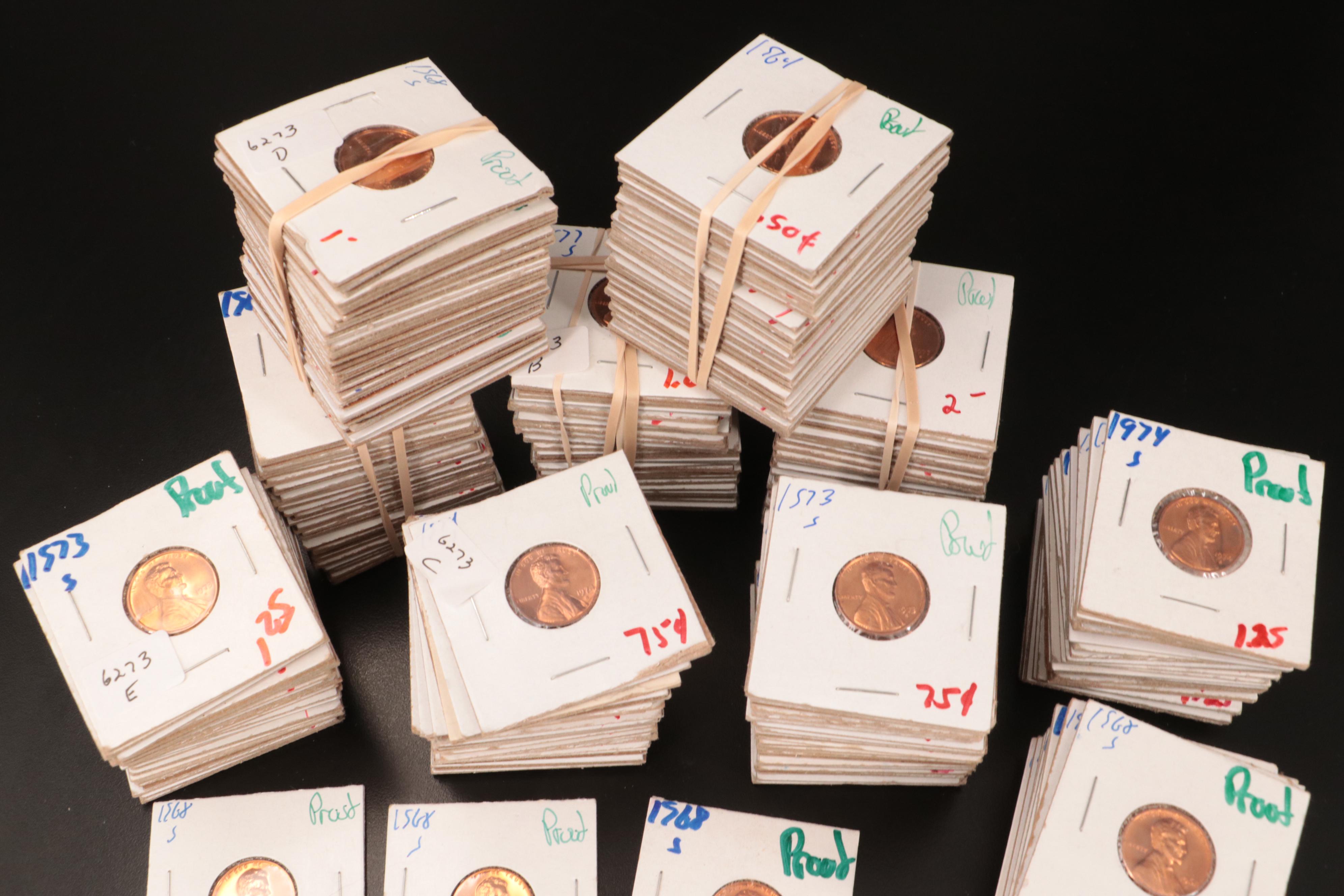 Two Hundred-Fifty Proof Lincoln Cents