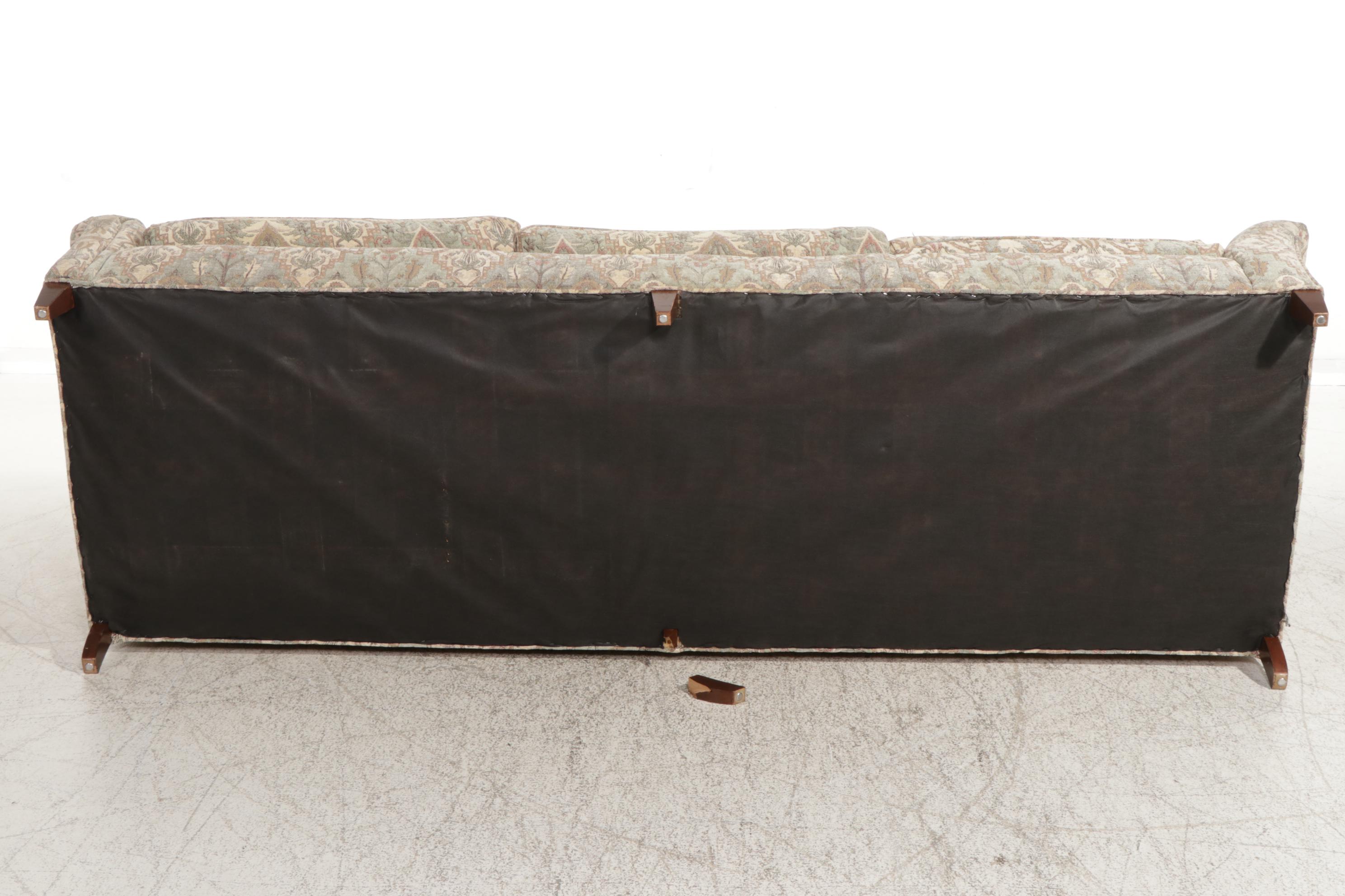 Custom Upholstered Sectional Sofa, 21st Century