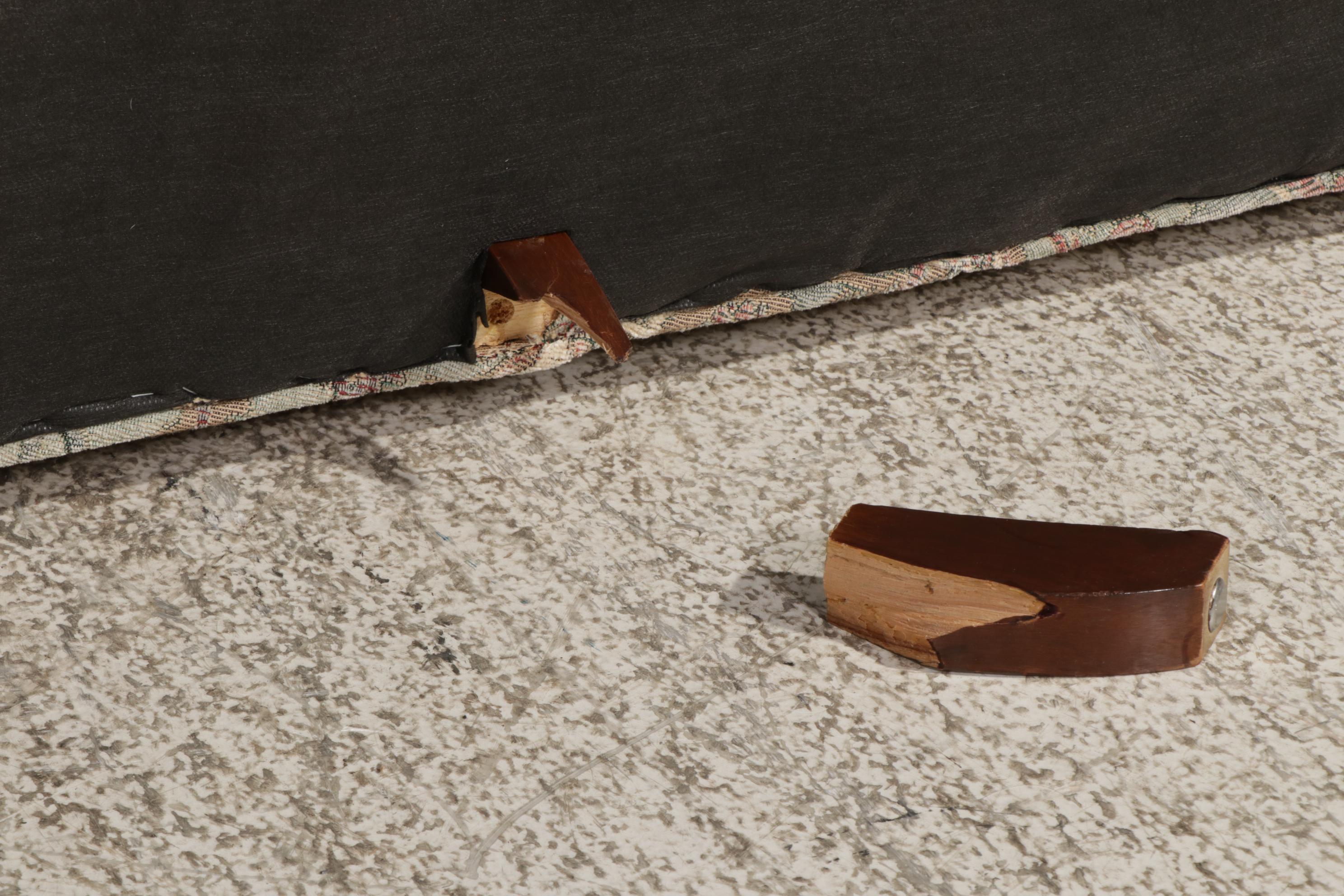 Custom Upholstered Sectional Sofa, 21st Century