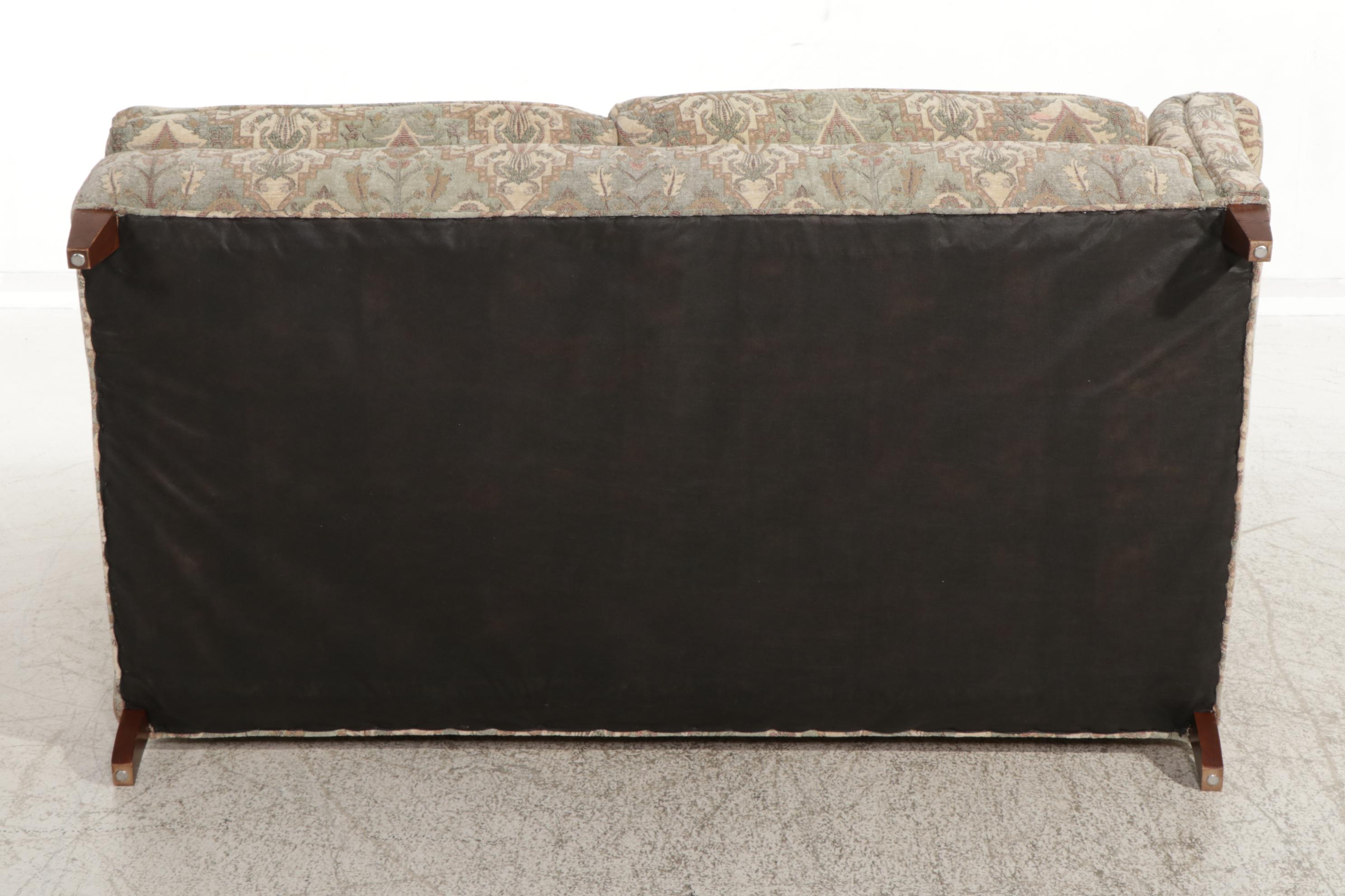 Custom Upholstered Sectional Sofa, 21st Century