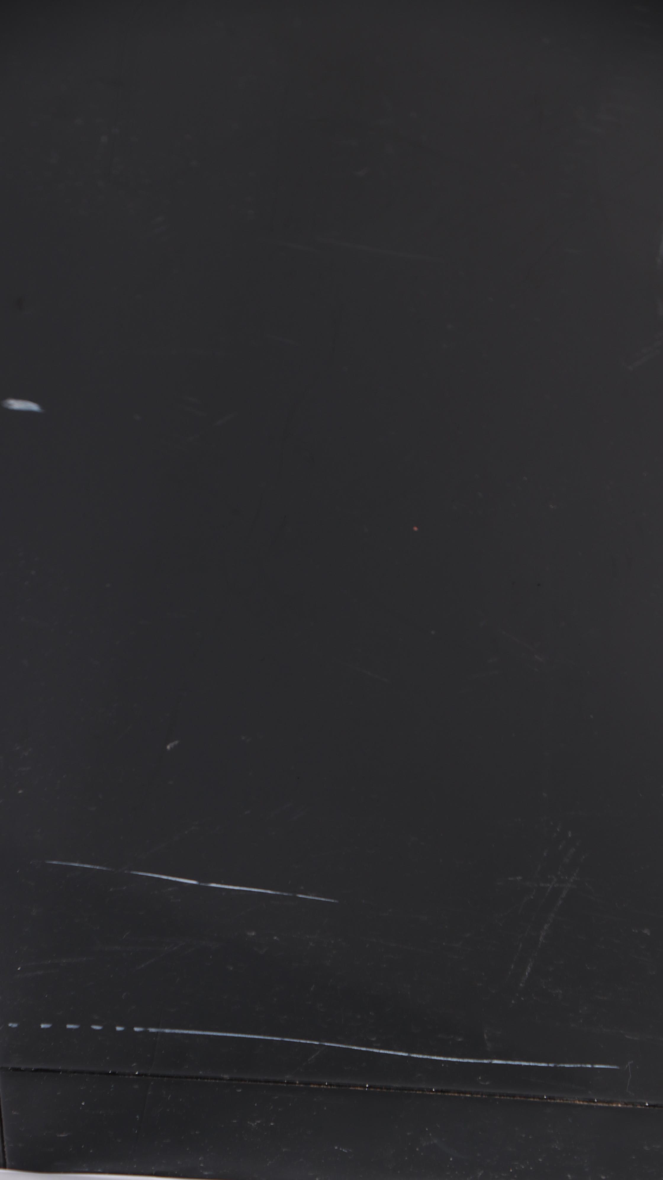 Ebonized Wood and Glass China Cabinet