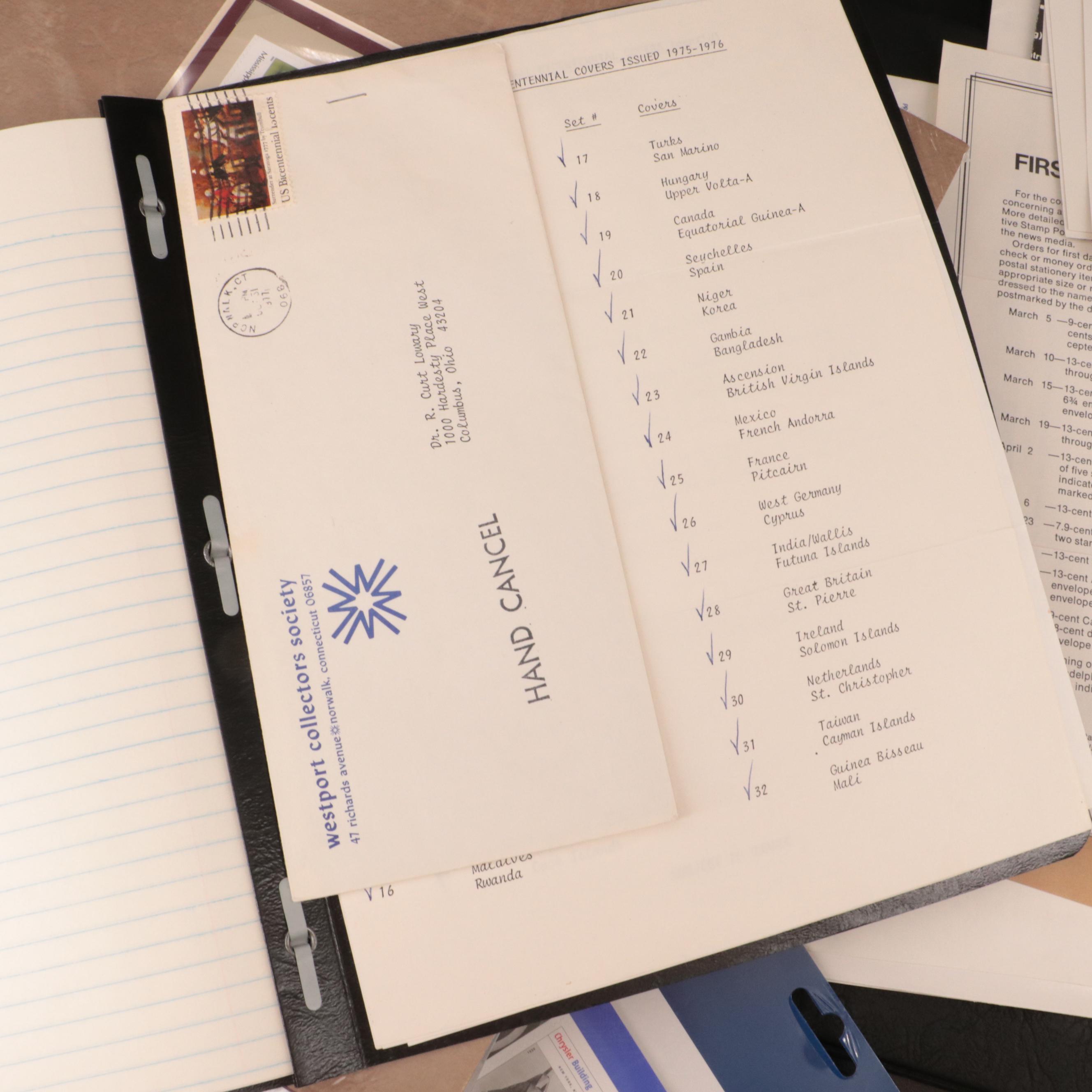 United States Stamps, Sheets, and Postal Covers