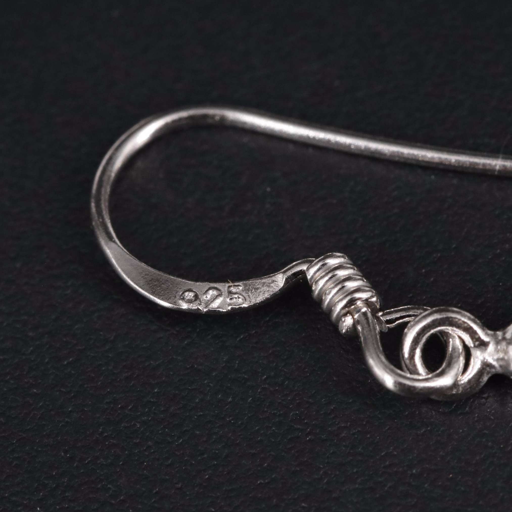 Sterling Gemstone Earrings