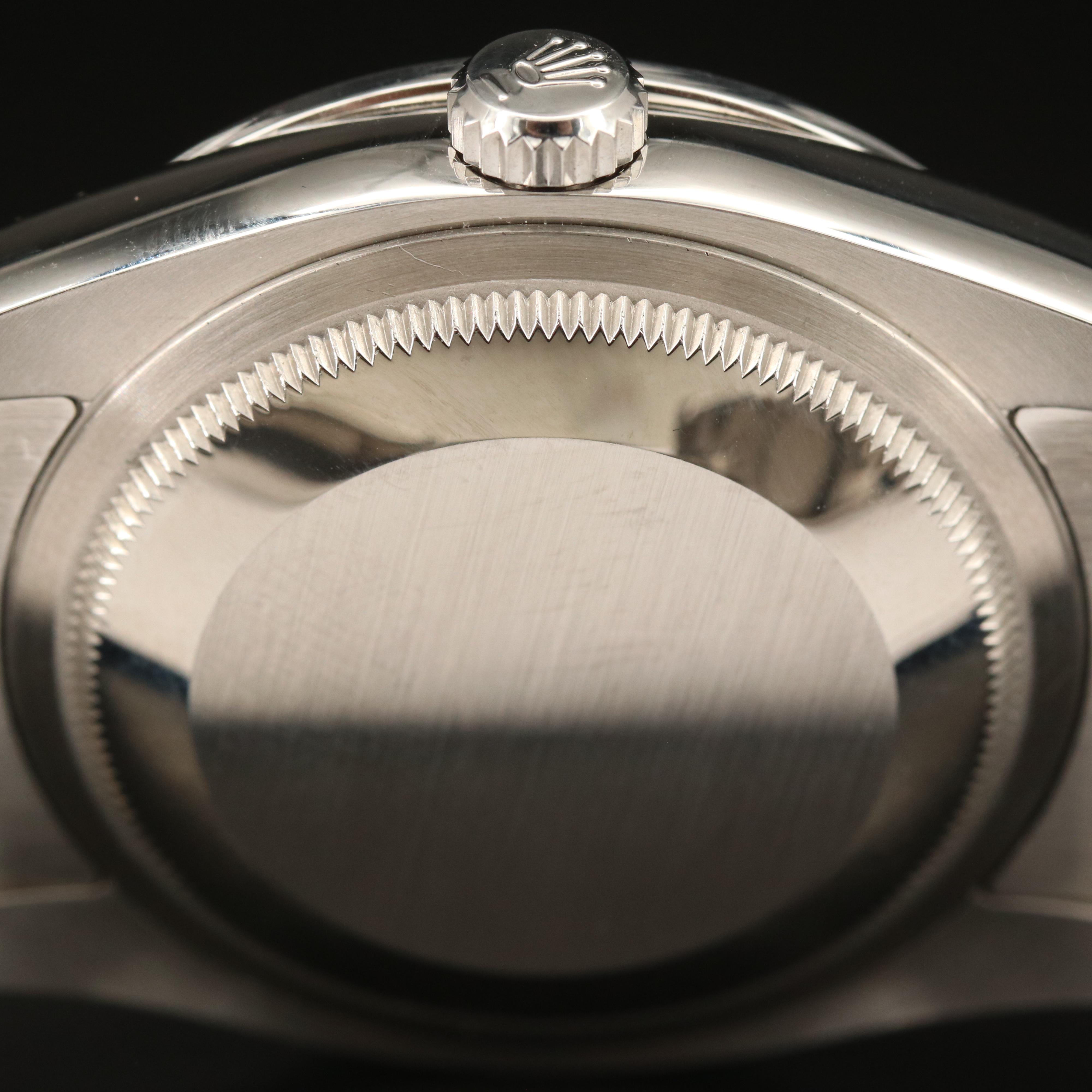 Rolex Oyster Perpetual Datejust 4.49 CTW Diamond and Stainless Steel Watch