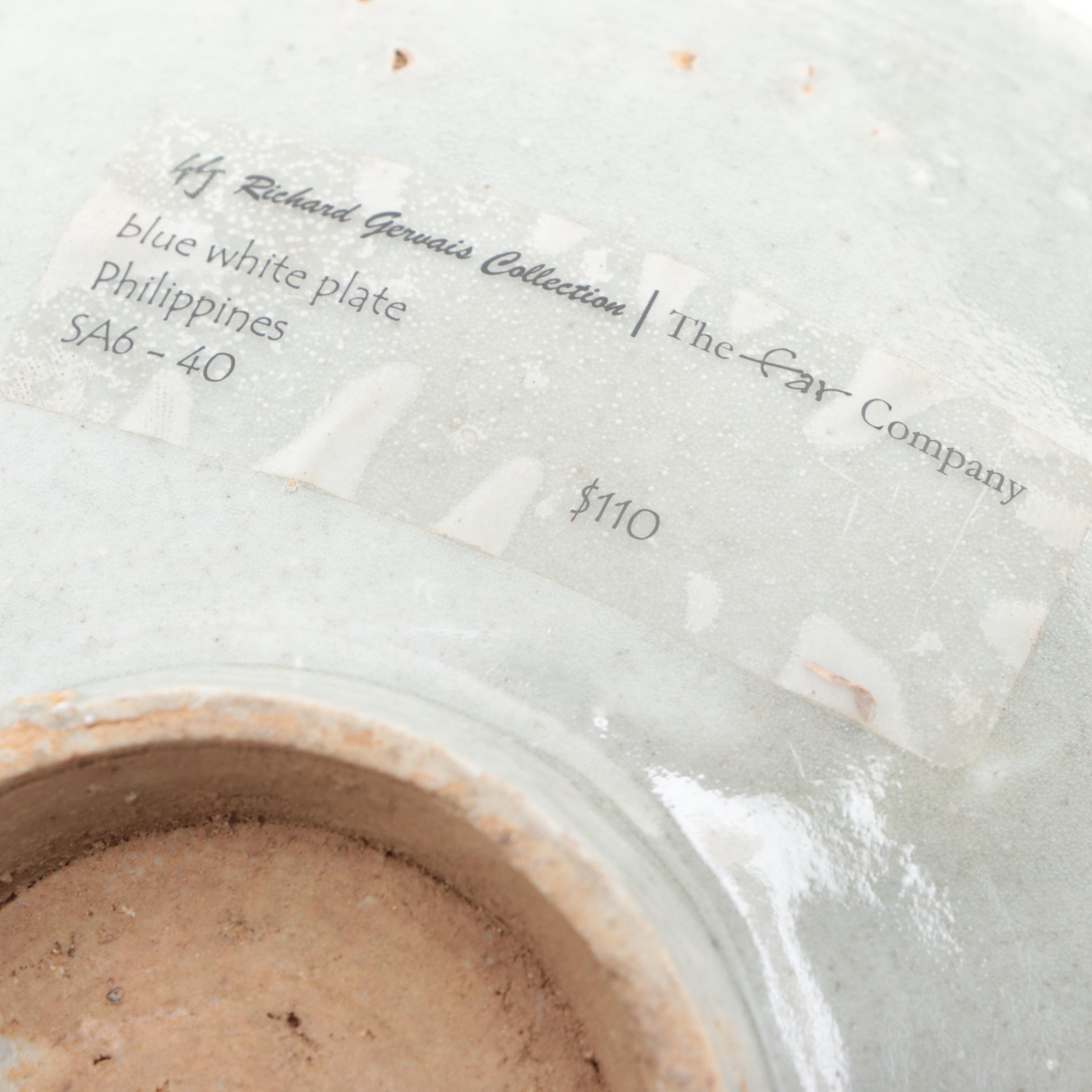 Philippines Blue and White Glazed Earthenware Bowls