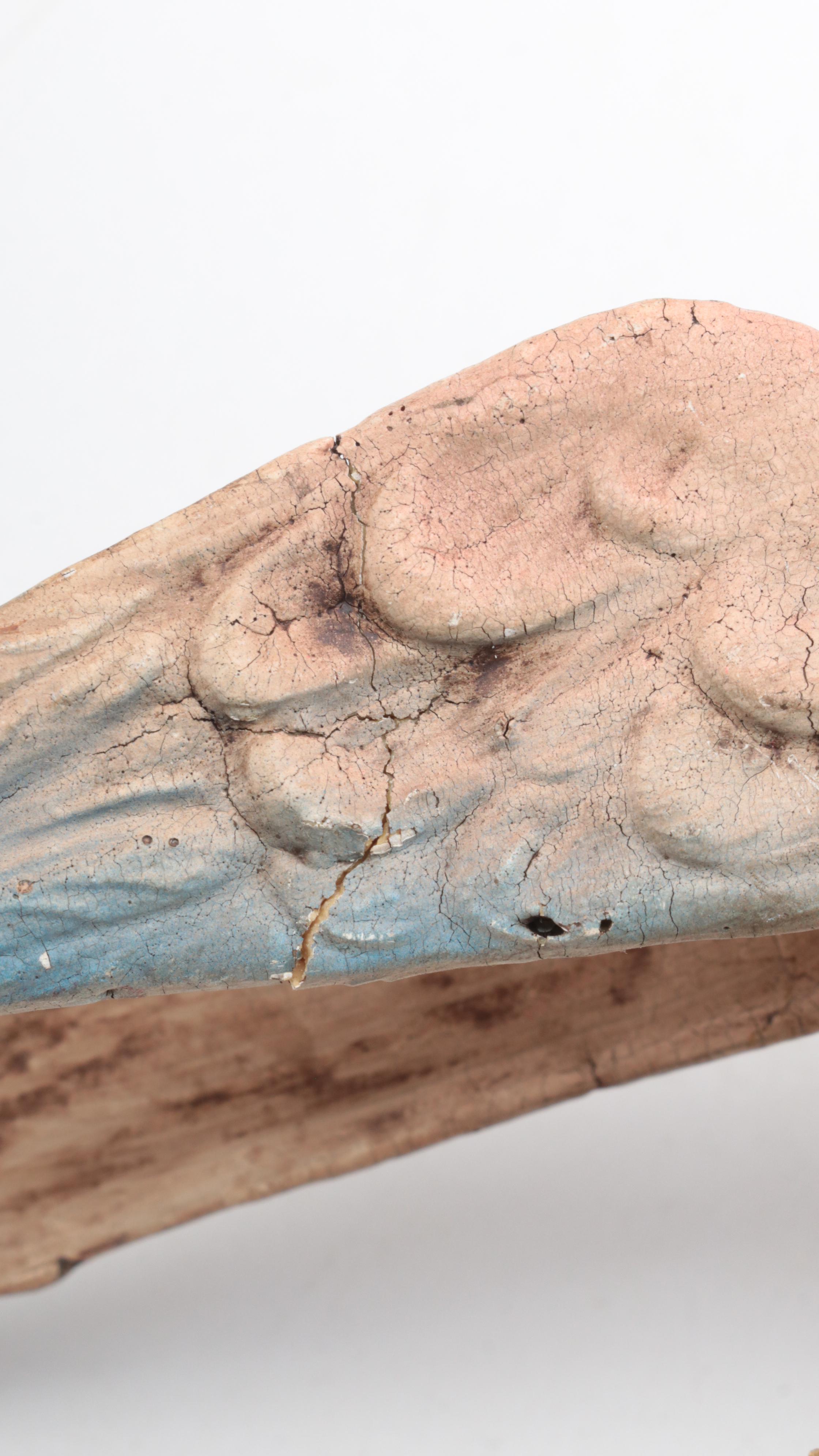 Italian Hand-Painted CartaPesta Papier-Mâché Angel Figurines