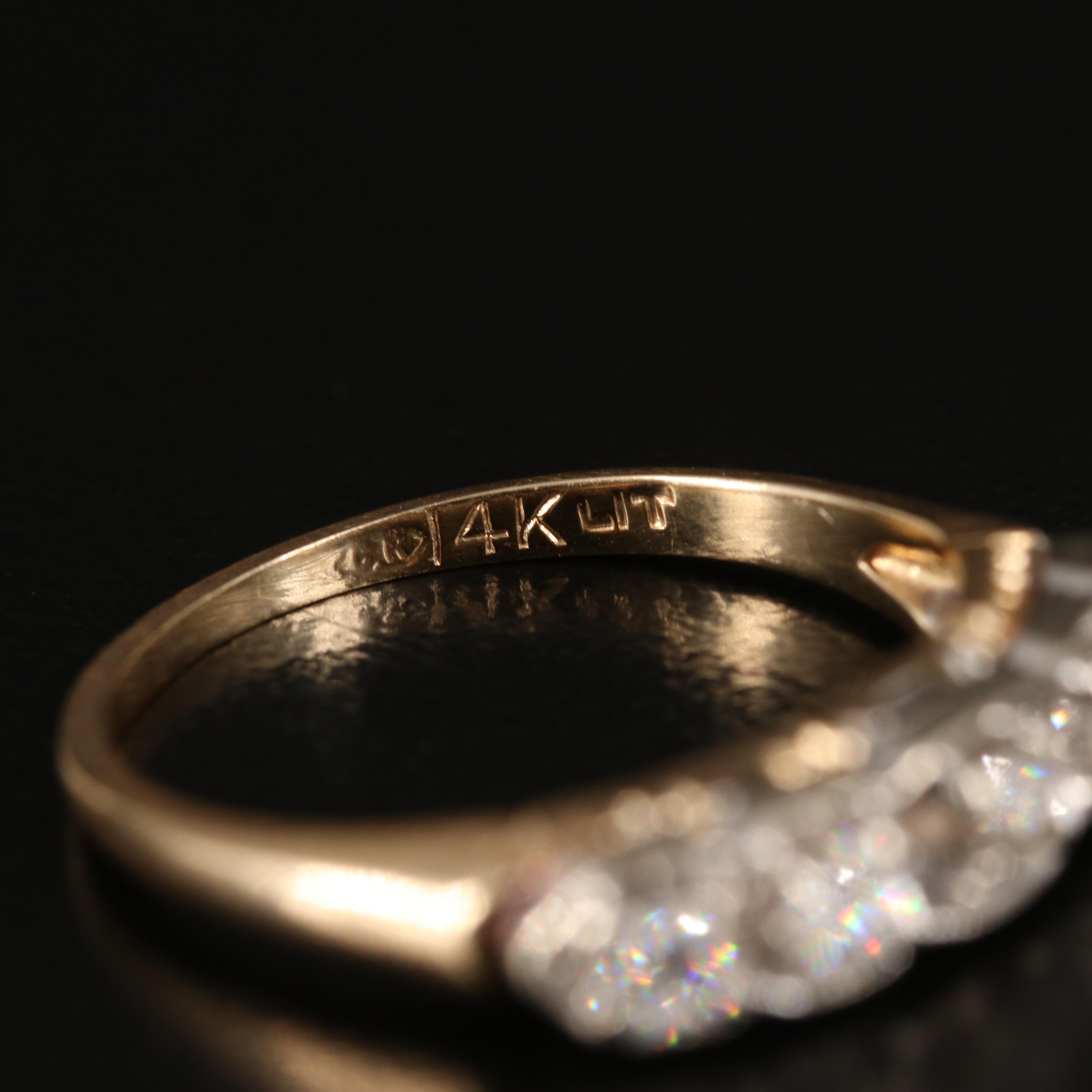 14K 0.69 CTW Diamond Ring Set