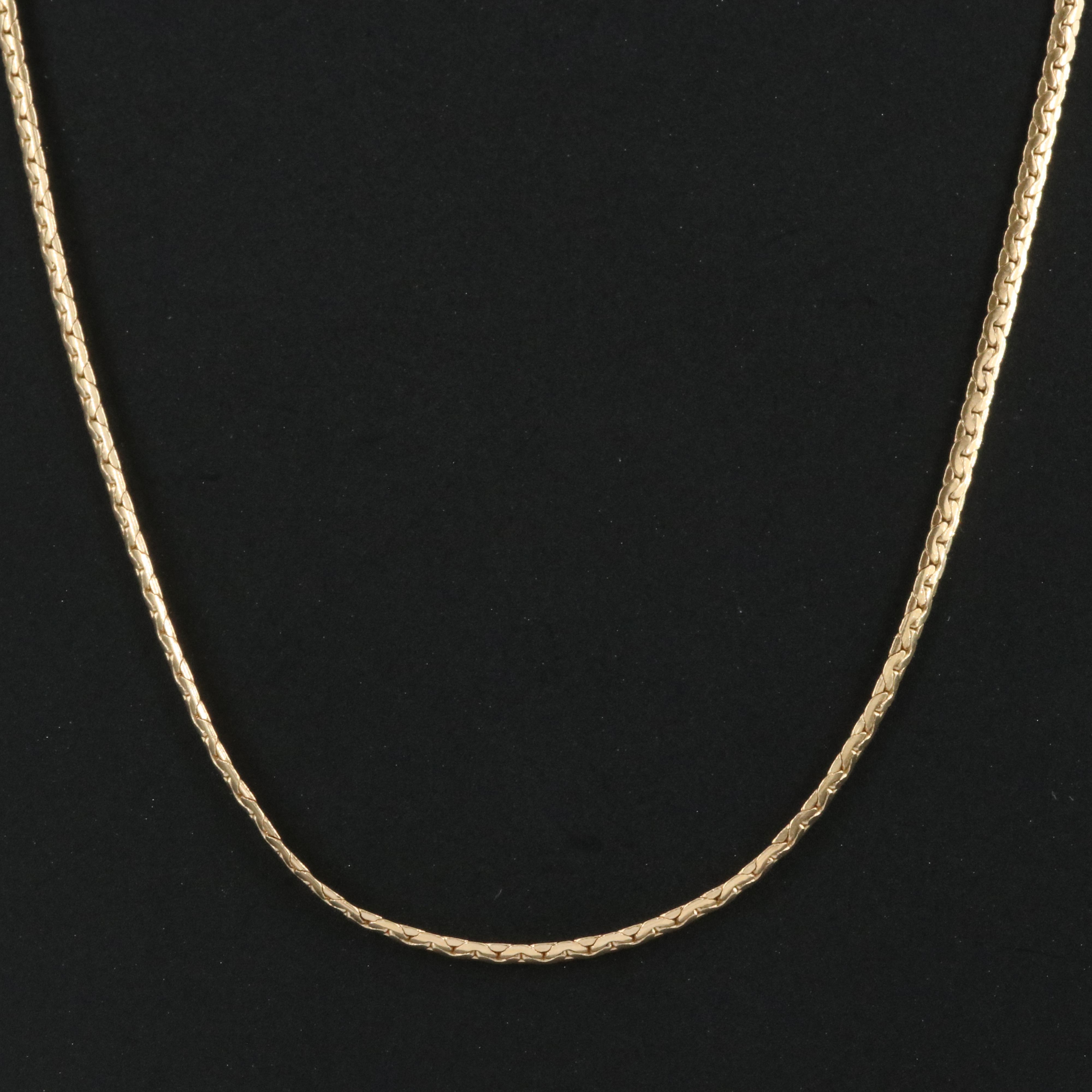 14K C-Link Necklace