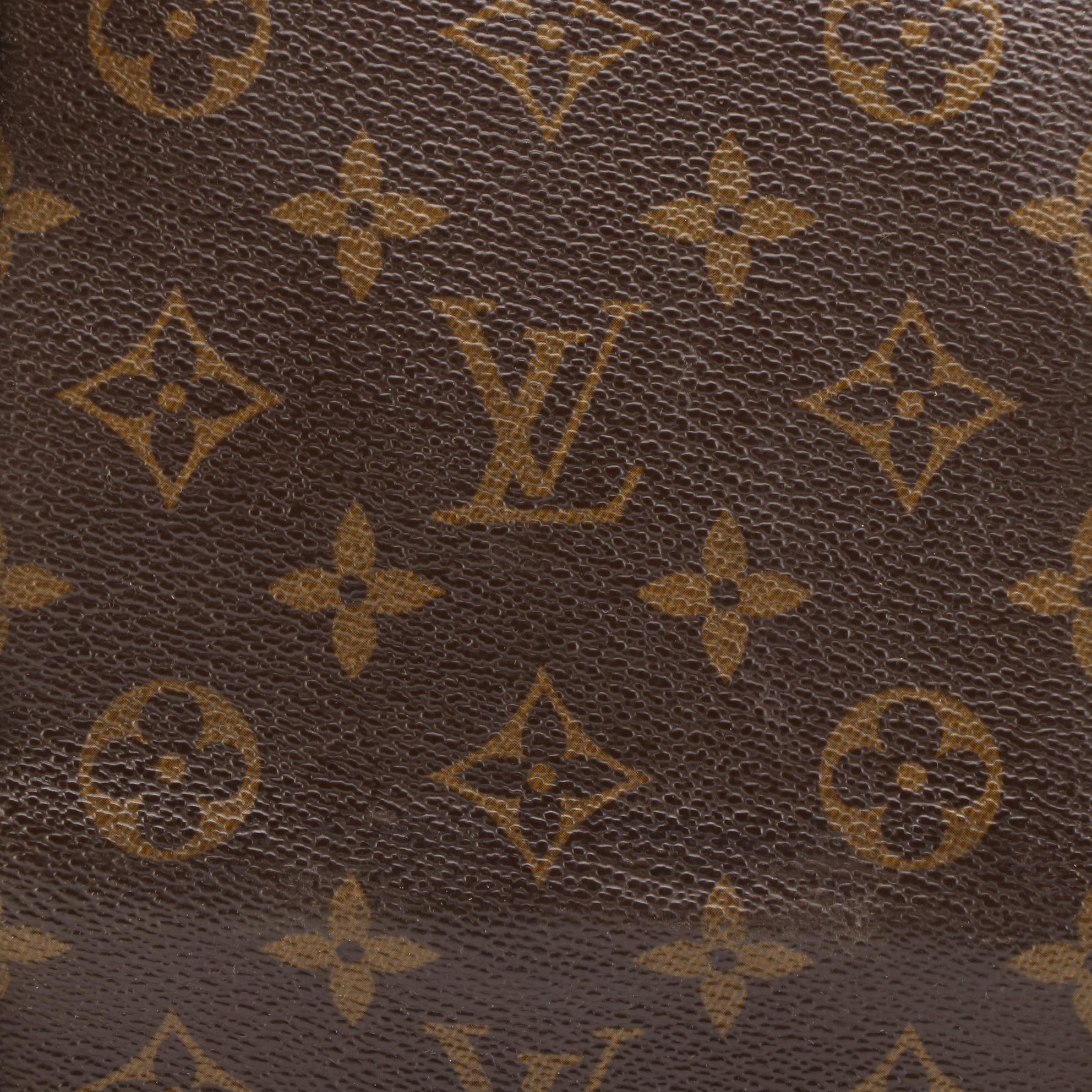 Louis Vuitton Keepall 60 in Monogram Canvas and Vachetta Leather