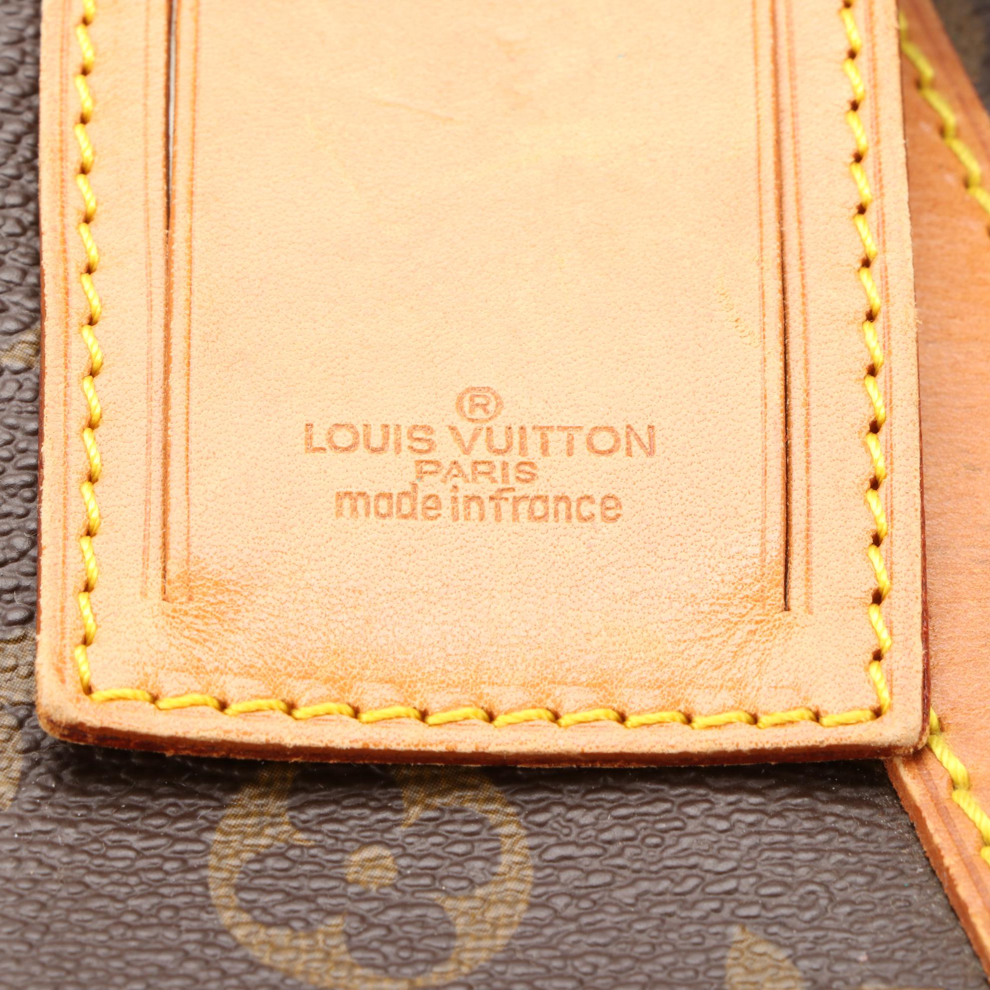 Louis Vuitton Keepall 60 in Monogram Canvas and Vachetta Leather