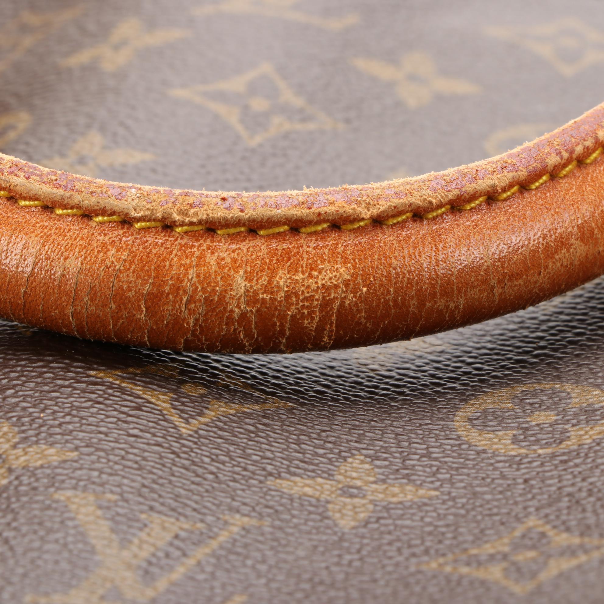 Louis Vuitton Keepall 60 in Monogram Canvas and Vachetta Leather