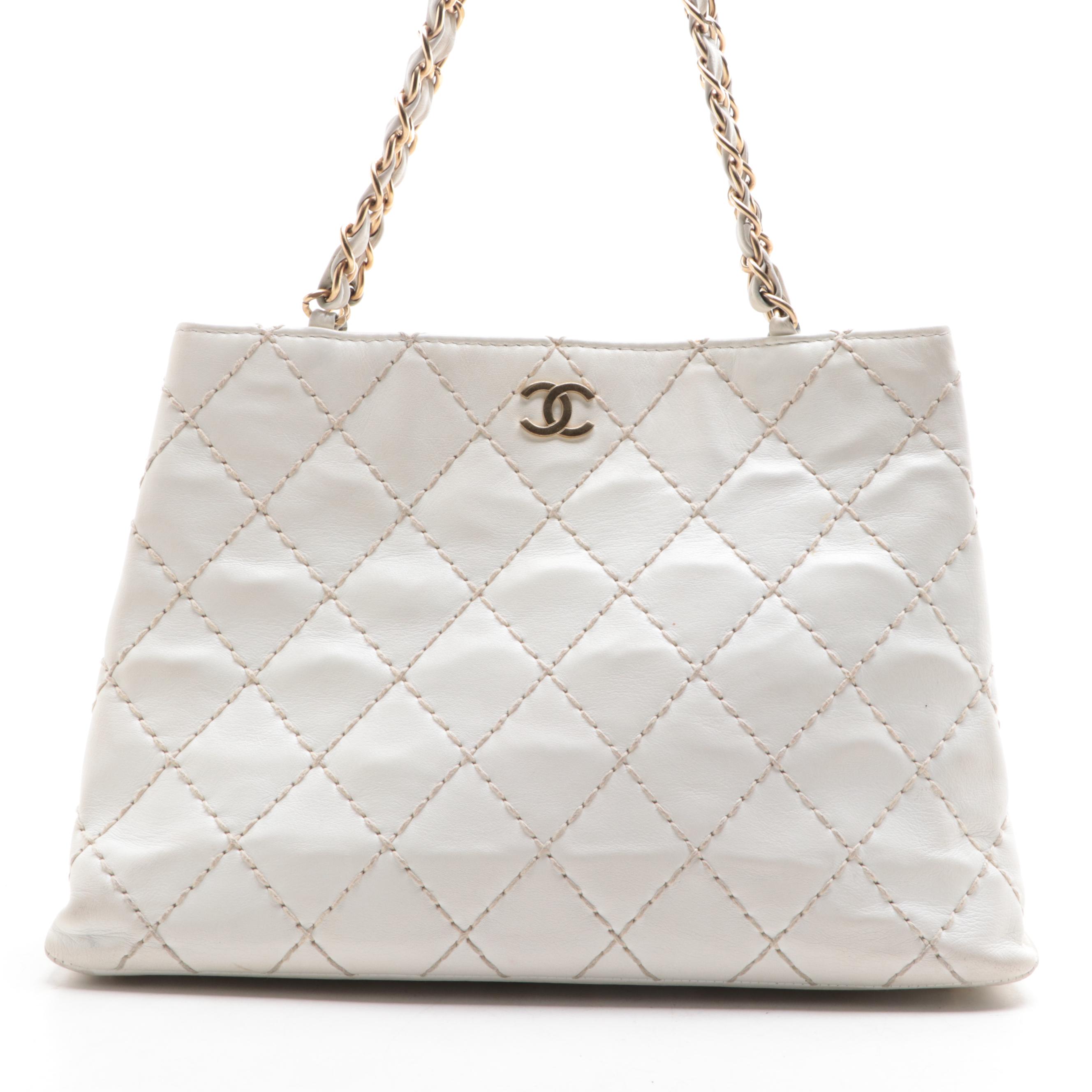 Chanel Quilted Leather Shoulder Bag