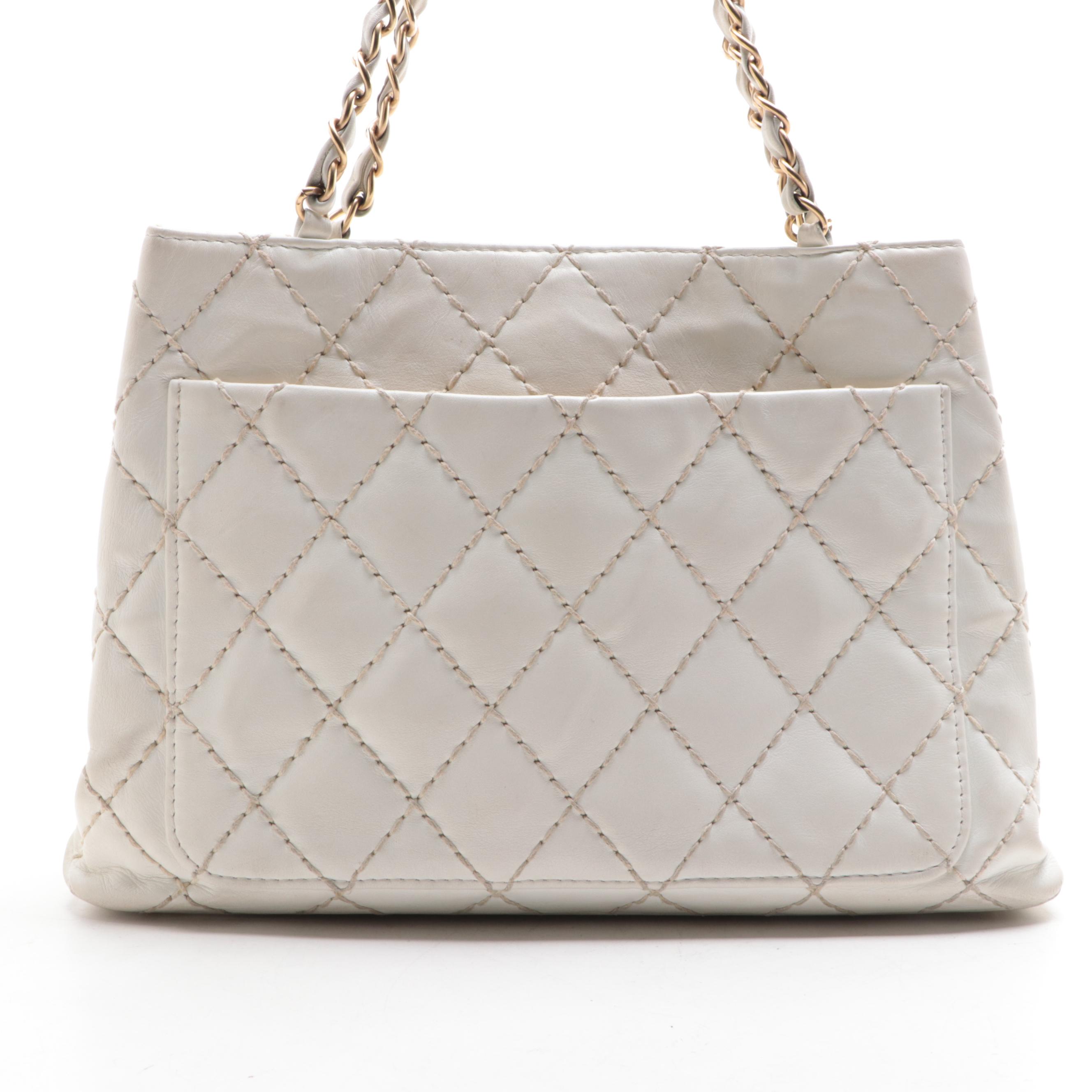Chanel Quilted Leather Shoulder Bag