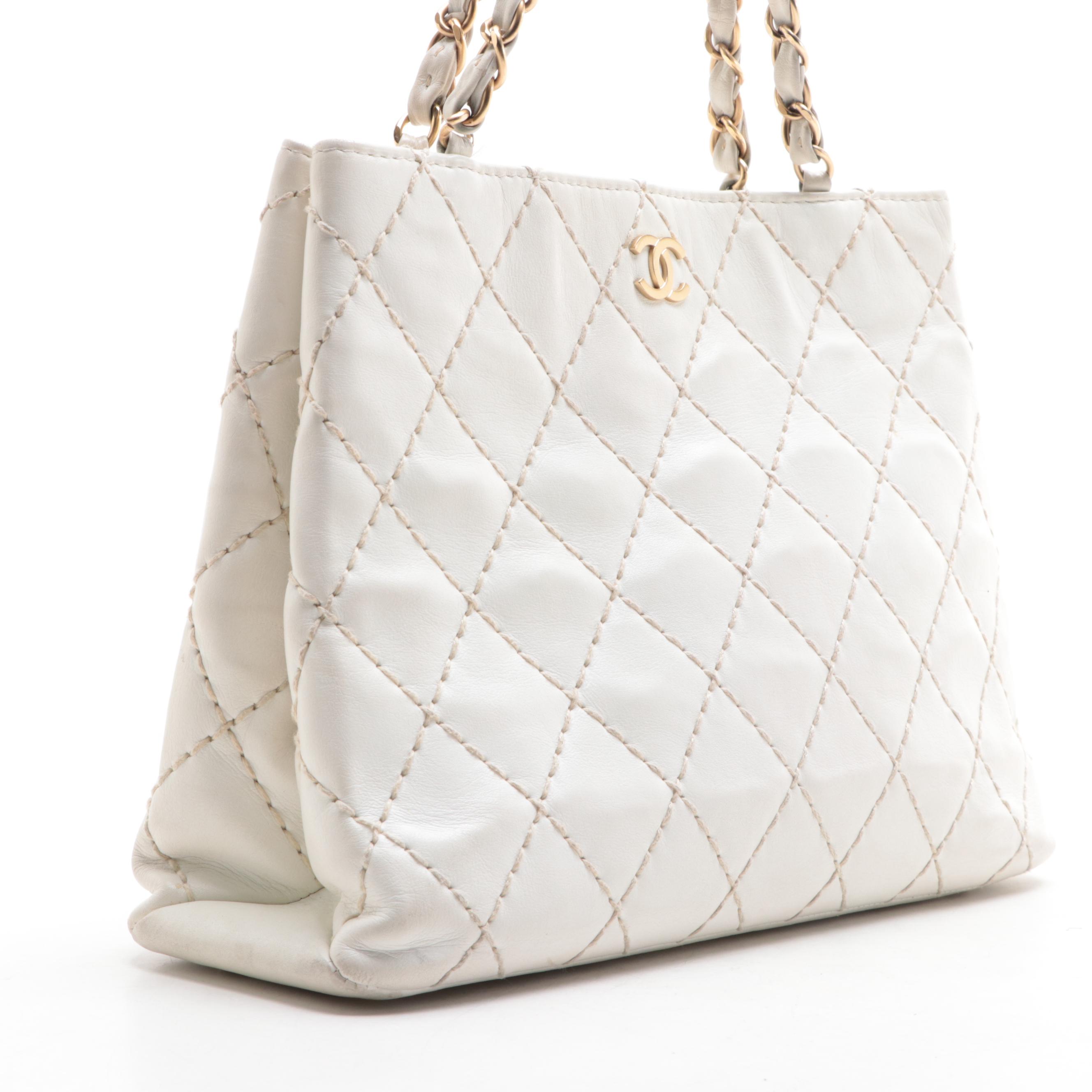 Chanel Quilted Leather Shoulder Bag
