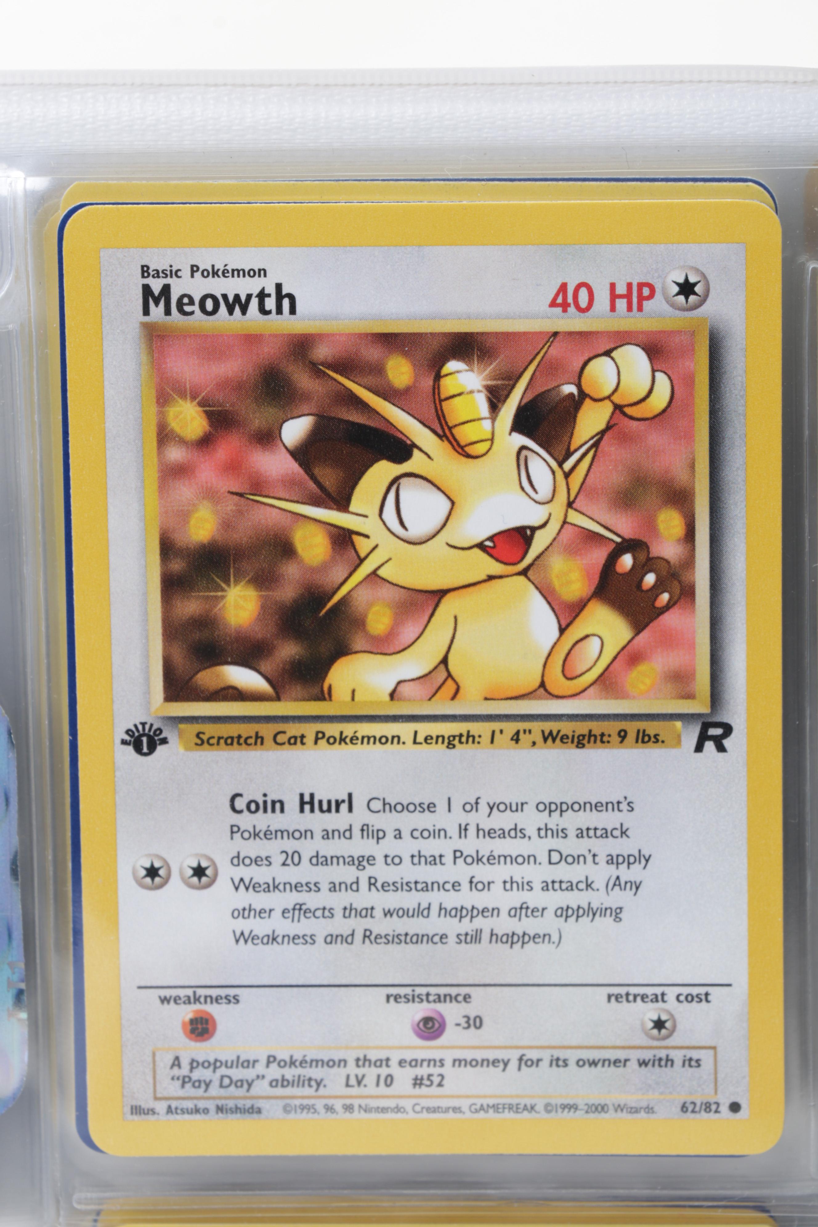Pokémon Trading Cards Including First Edition Brock's Sandshrew, 1999-2022