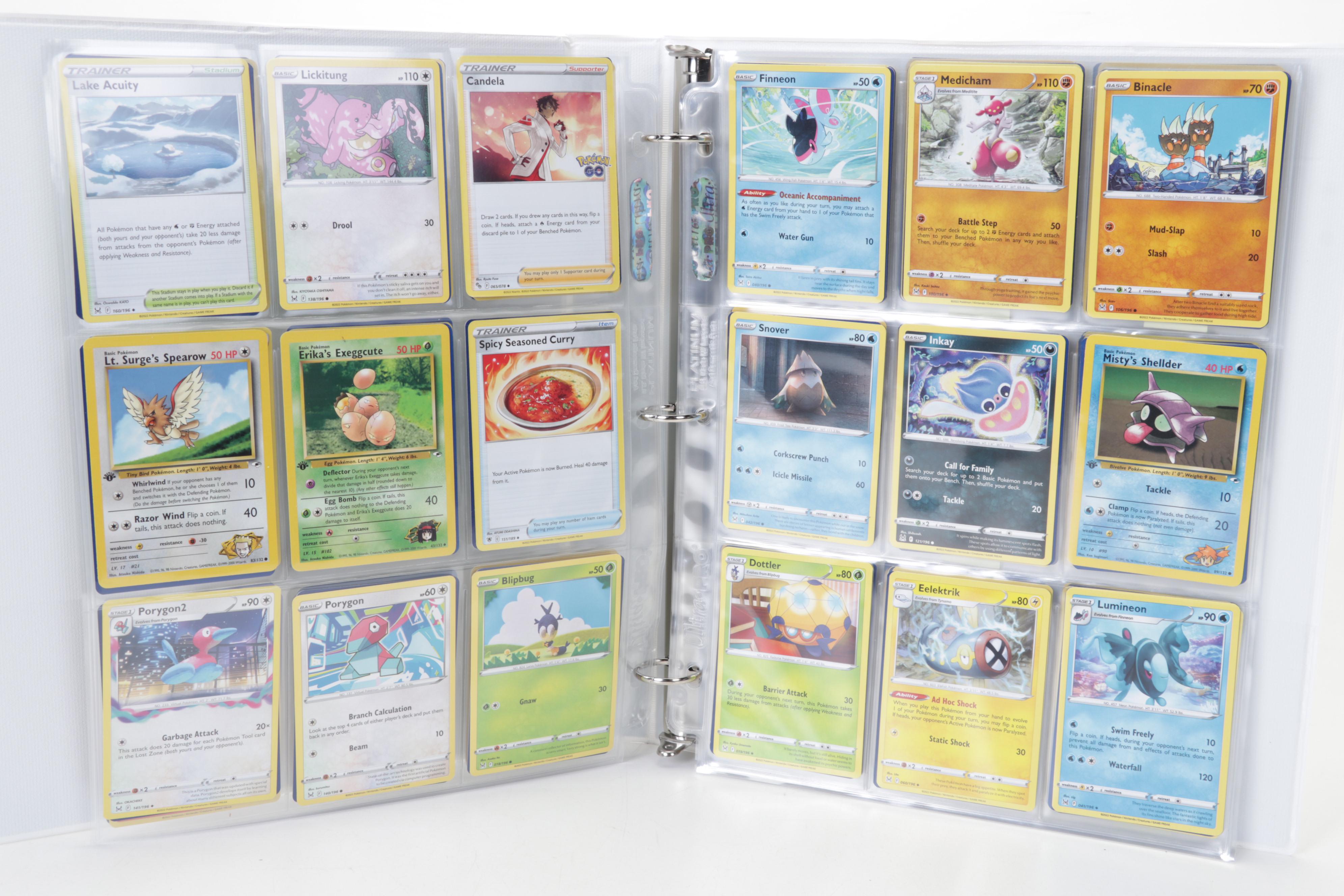 Pokémon Trading Cards Including First Edition Brock's Sandshrew, 1999-2022