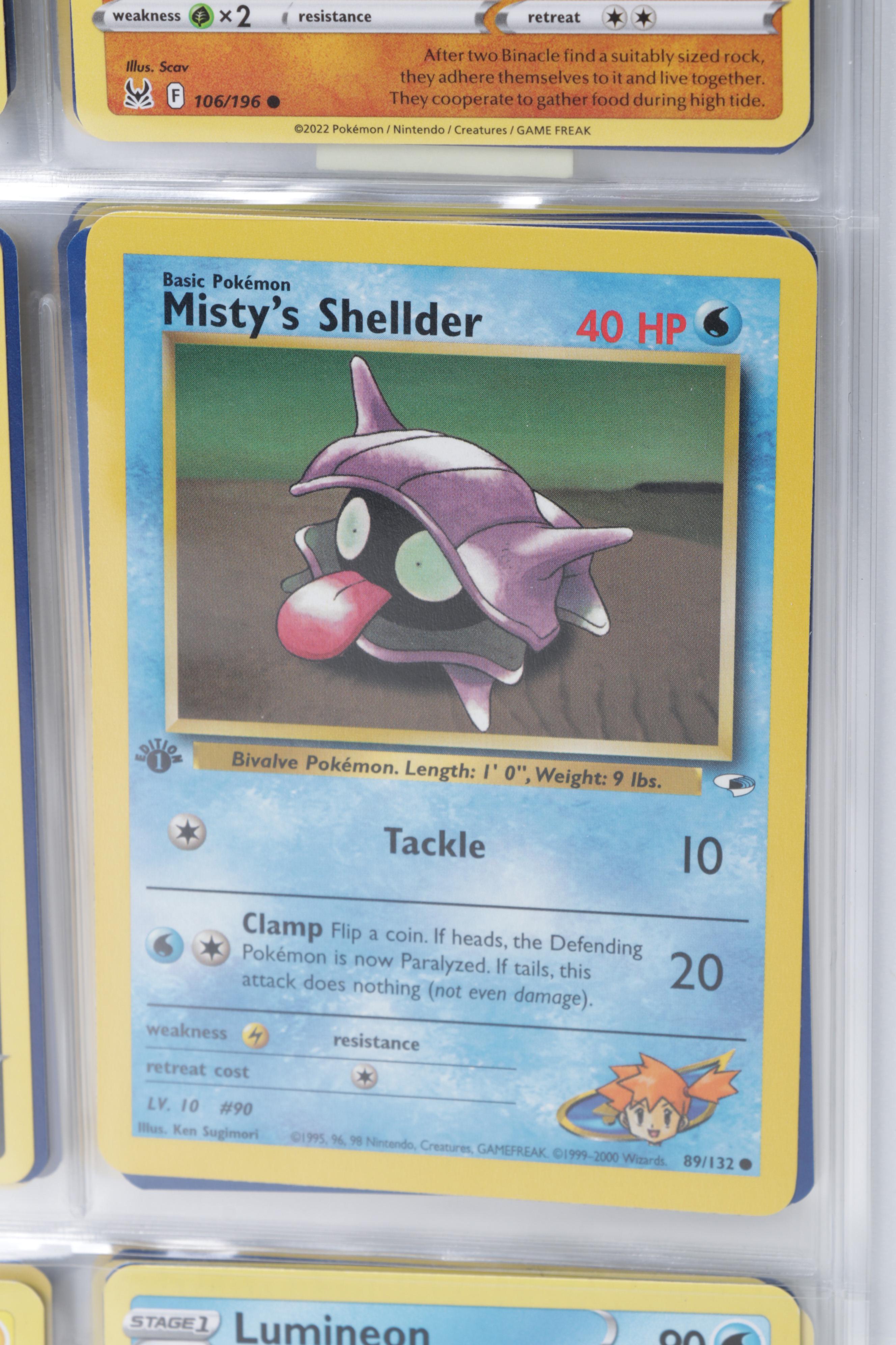 Pokémon Trading Cards Including First Edition Brock's Sandshrew, 1999-2022