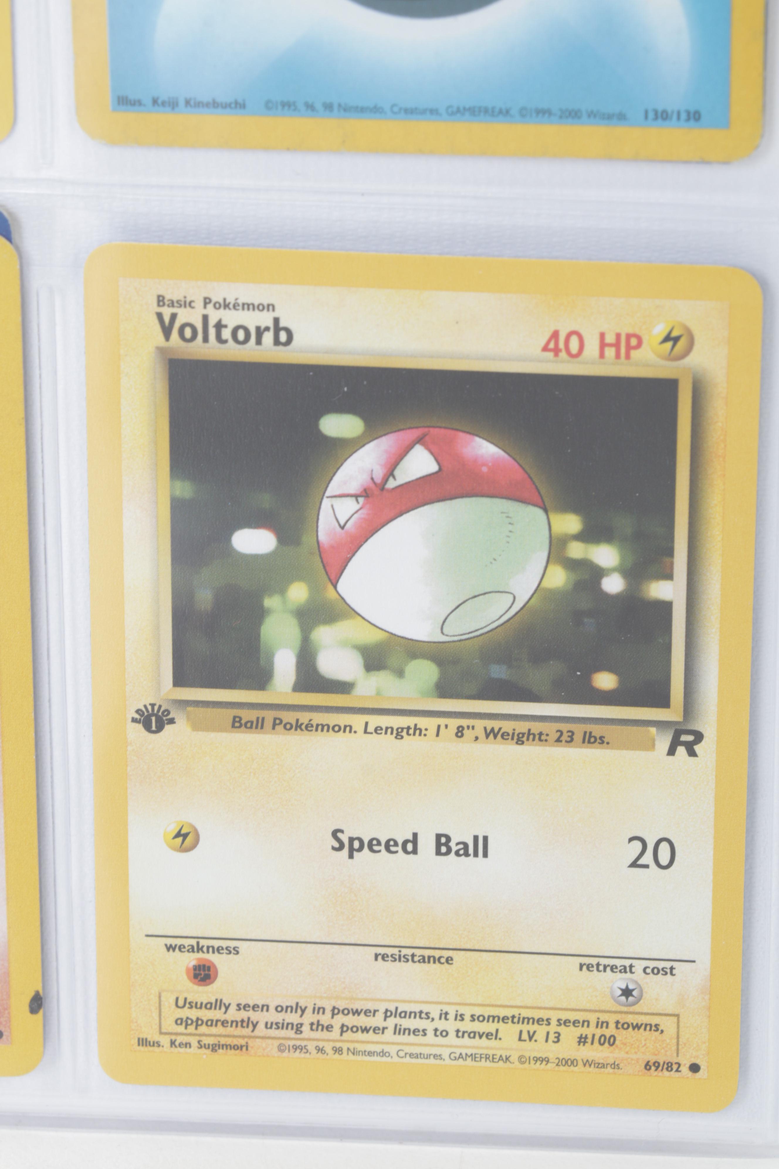 Pokémon Trading Cards Including First Edition Brock's Sandshrew, 1999-2022