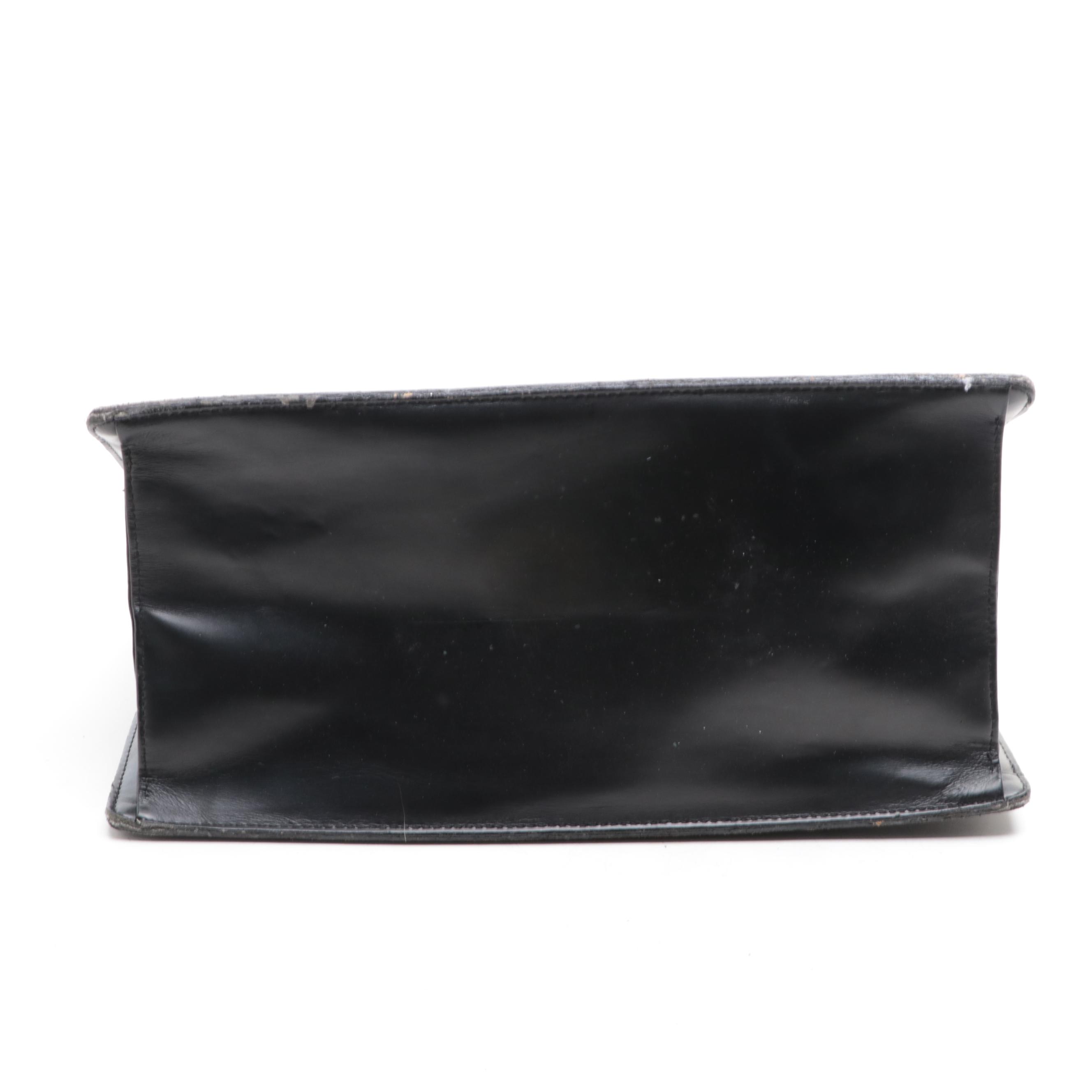 Louis Vuitton Riviera Top Handle Bag in Black Epi Leather