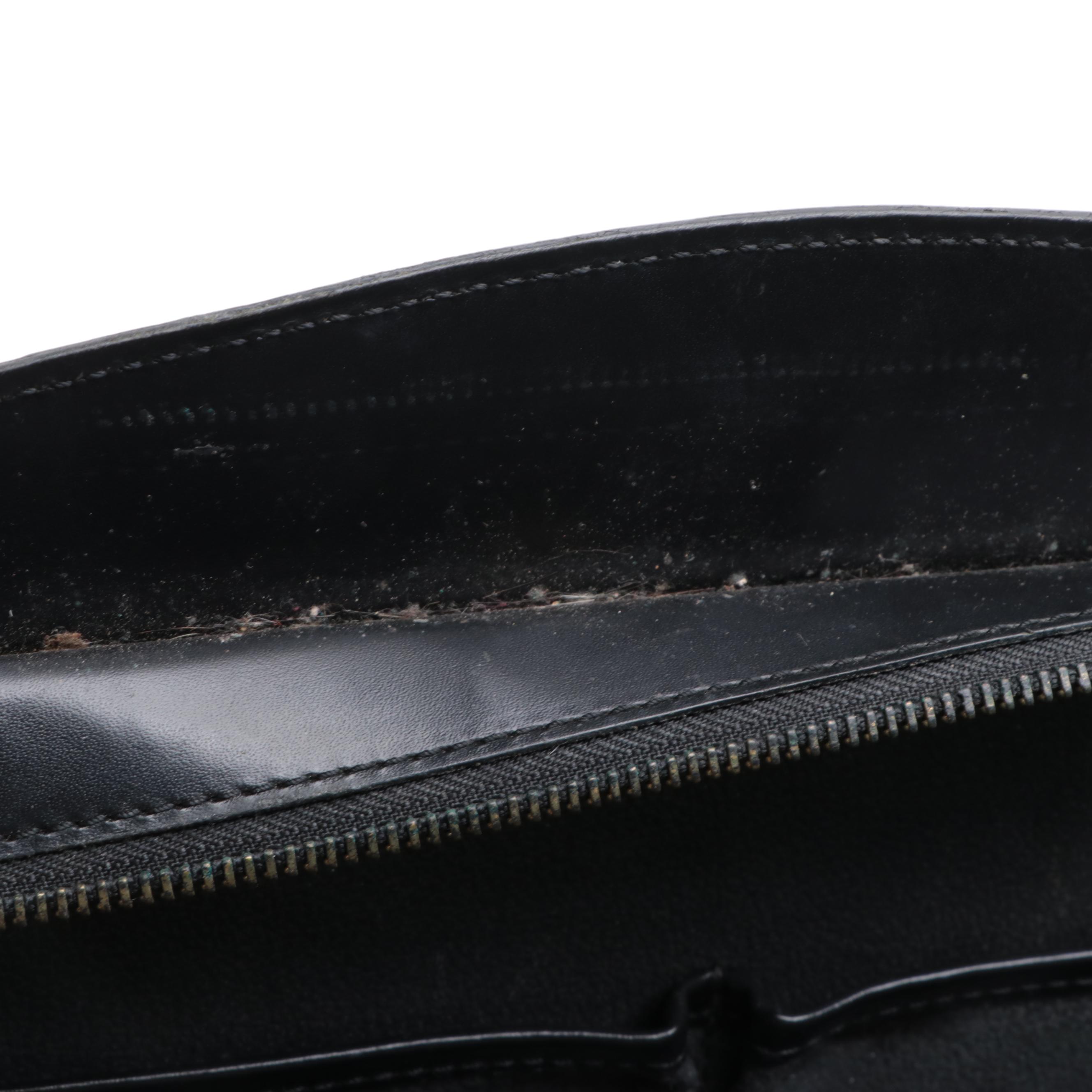 Louis Vuitton Riviera Top Handle Bag in Black Epi Leather