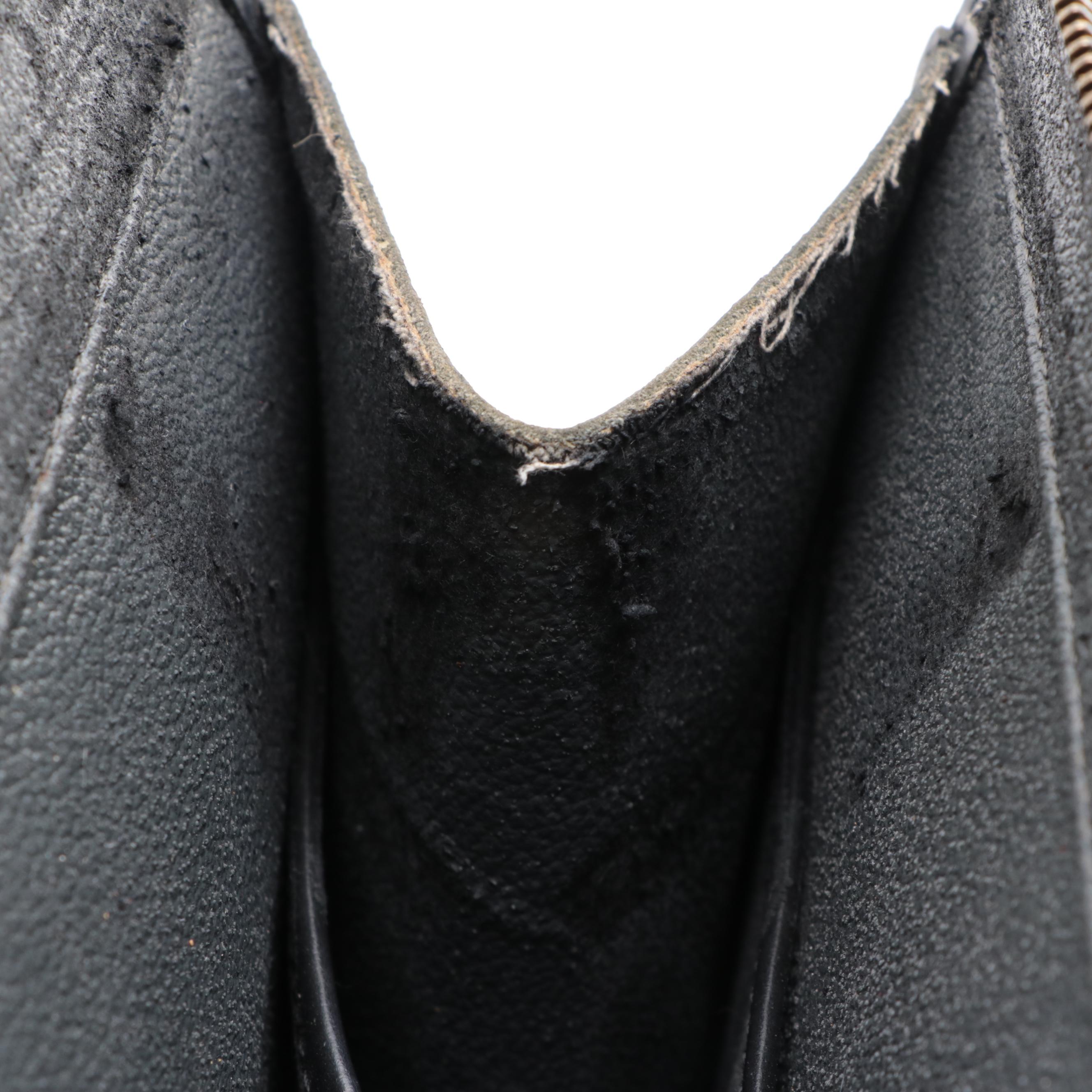 Louis Vuitton Riviera Top Handle Bag in Black Epi Leather