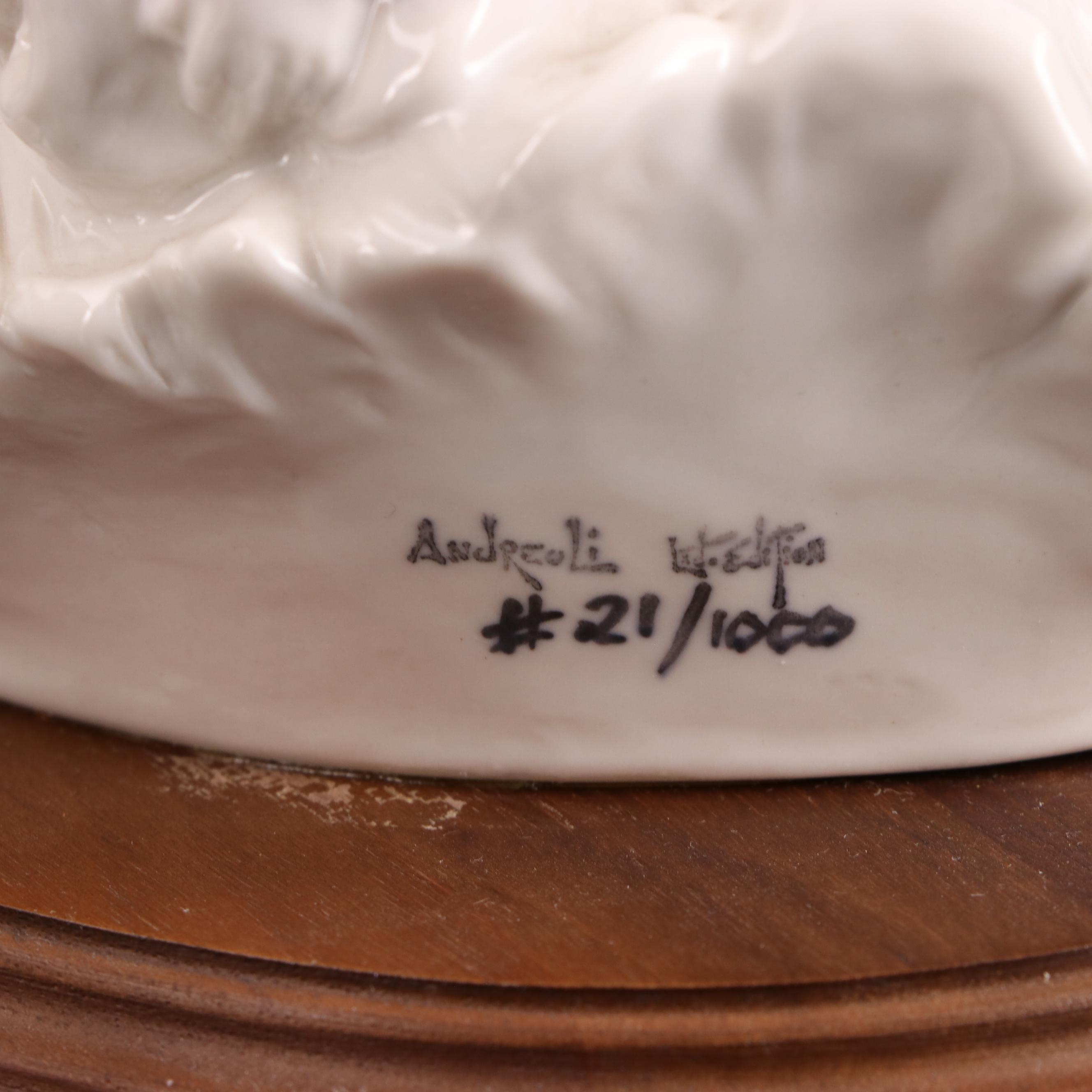 Limited Edition Andreoli Clown Figurines