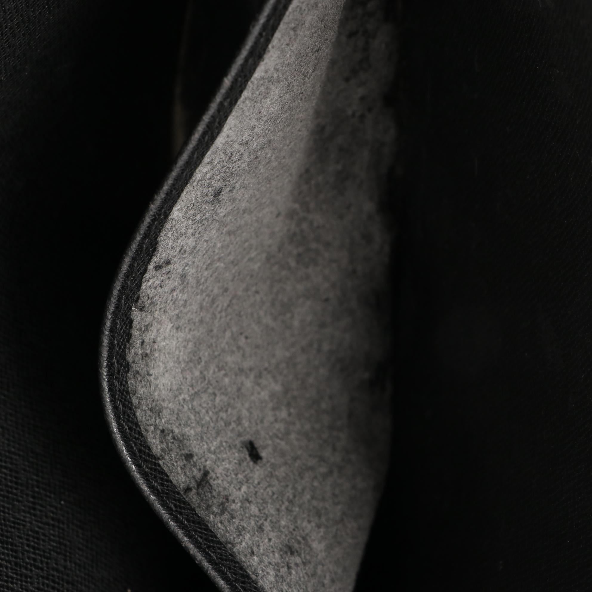 Louis Vuitton Pochette Homme in Black Epi and Smooth Leather