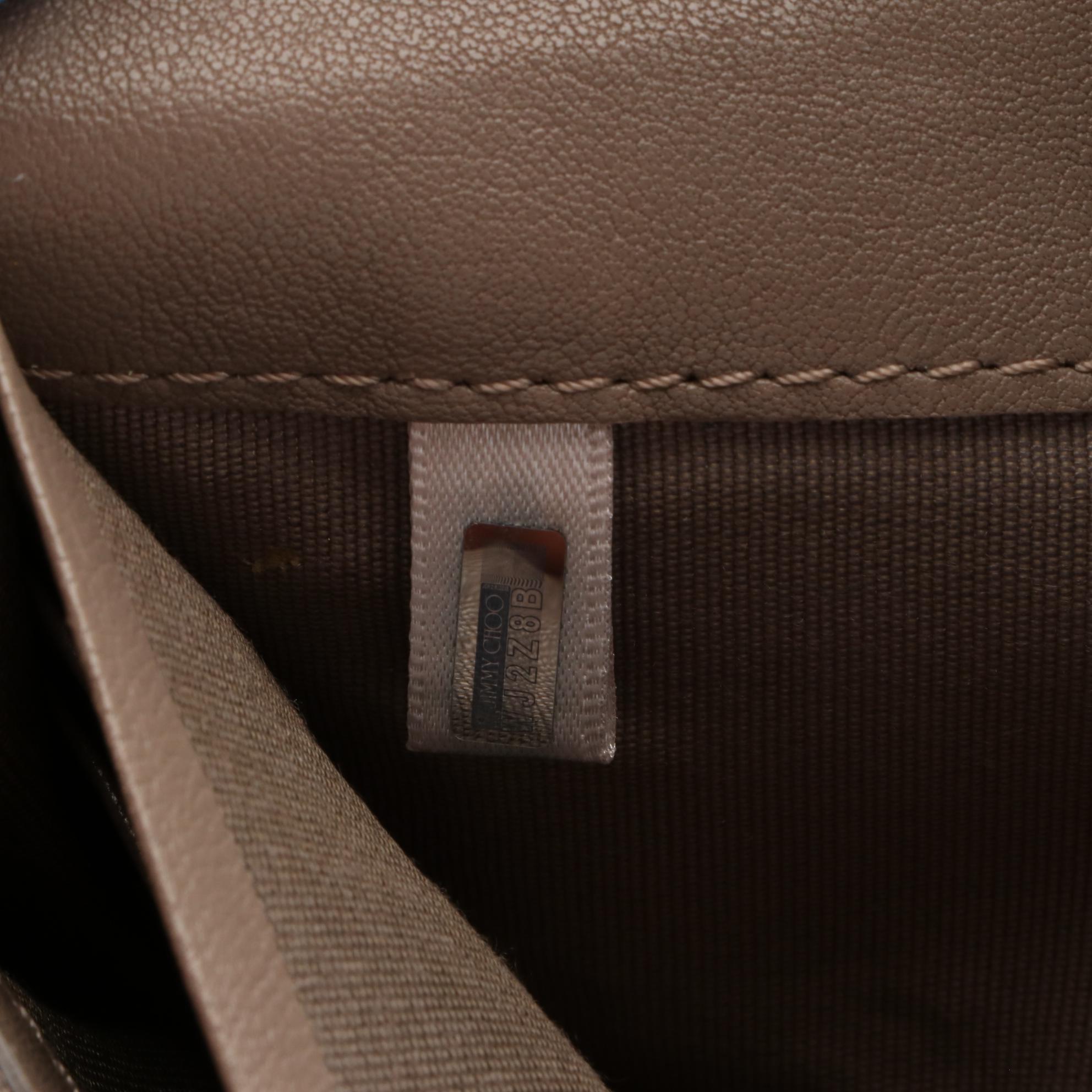 Jimmy Choo Star Studded Leather Continental Wallet