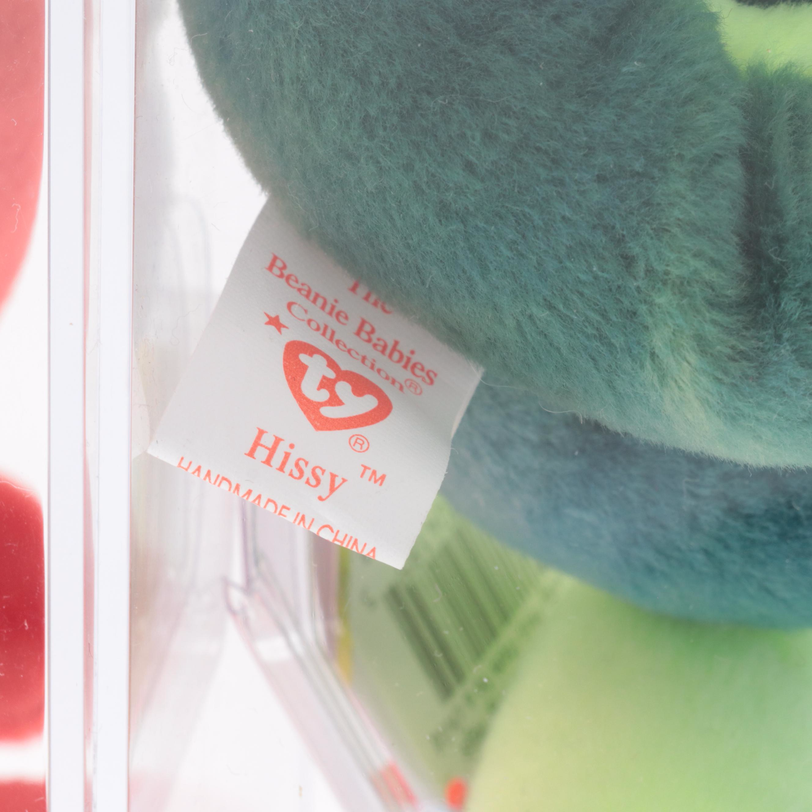 Ty Beanie Babies Stuffed Plush Toys With Clear Cases, Limited Edition Carry Case