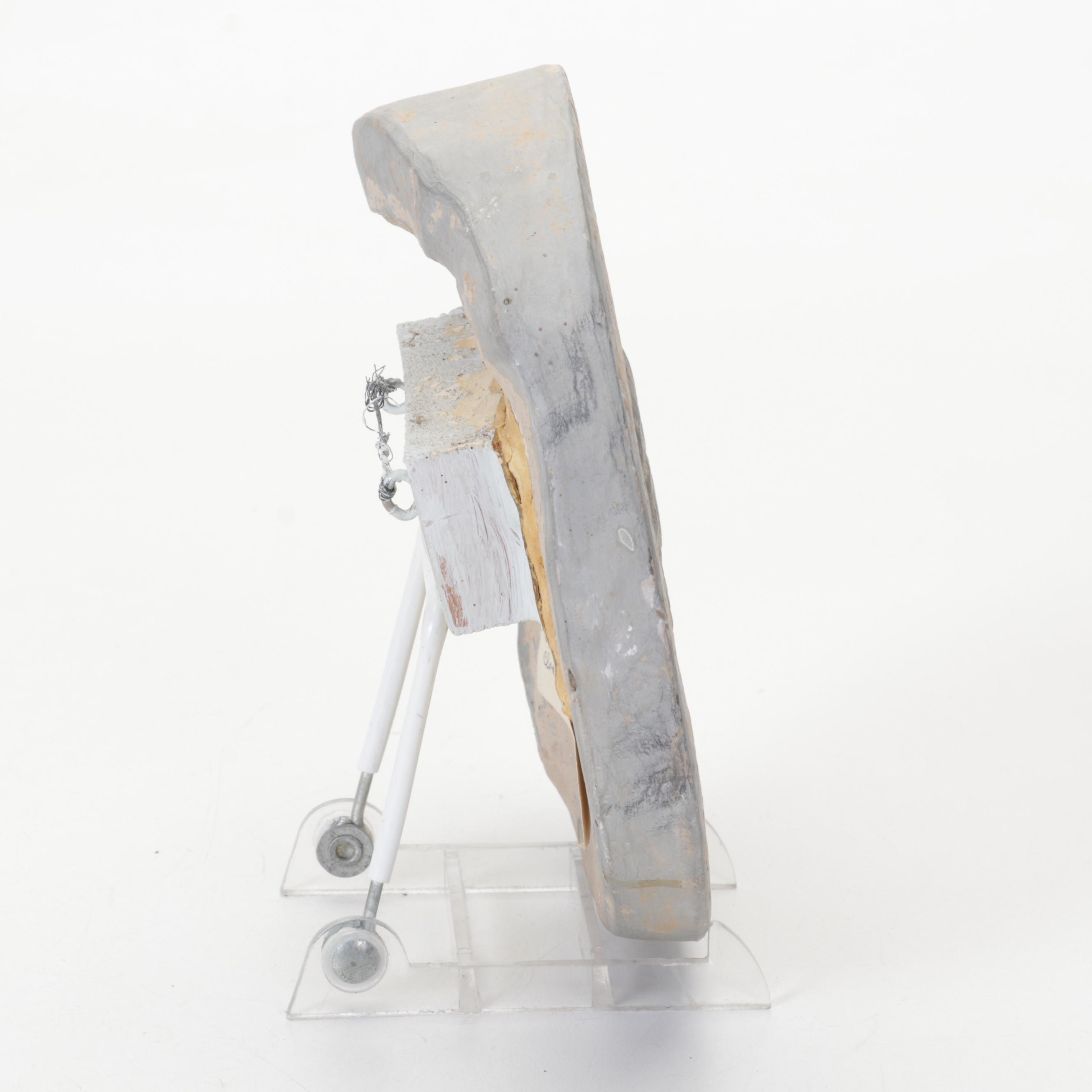 Chinese Han Dynasty Style Green Dragon Roof Tile End