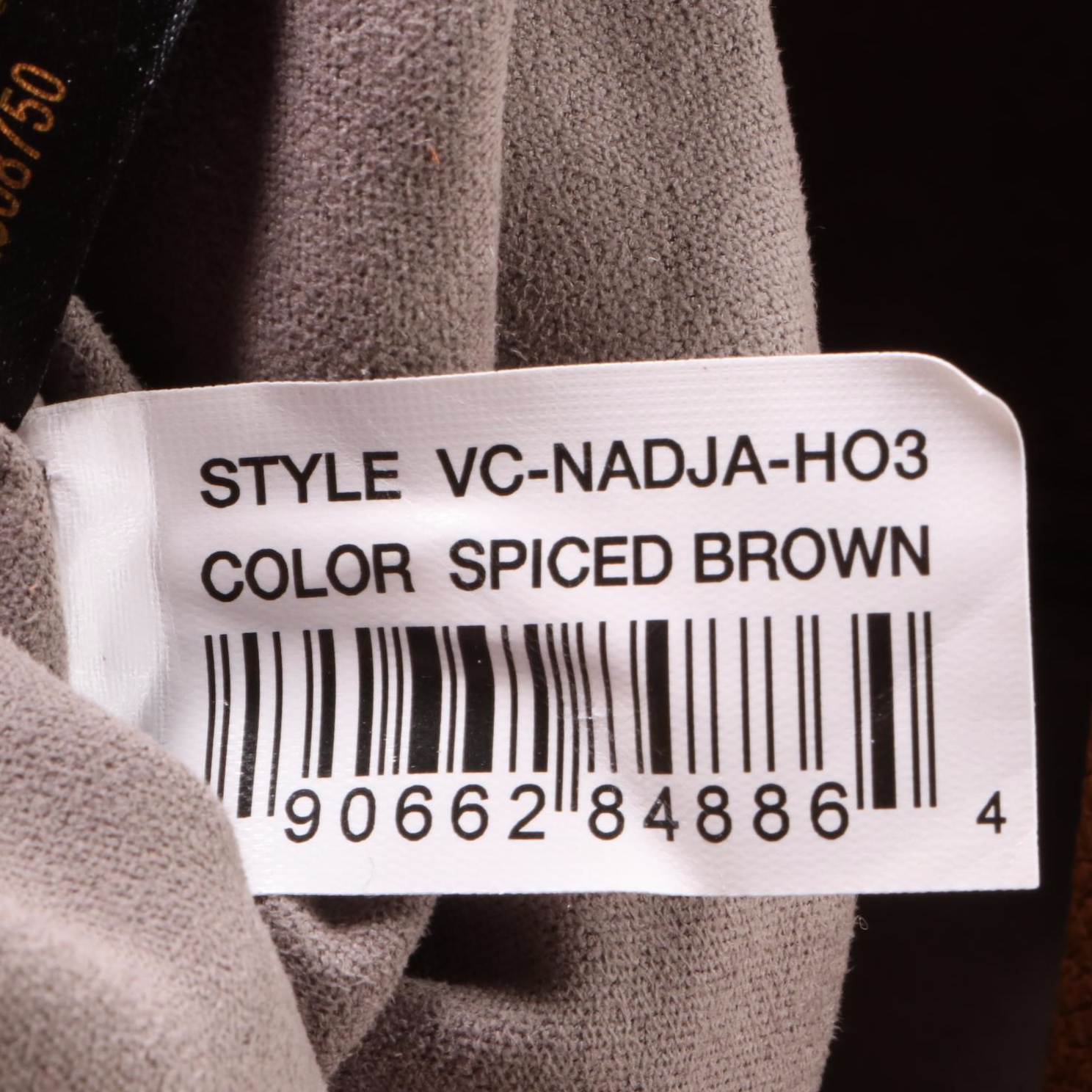 Vince Camuto Nadja Hobo Bag in Brown Leather, New with Tag