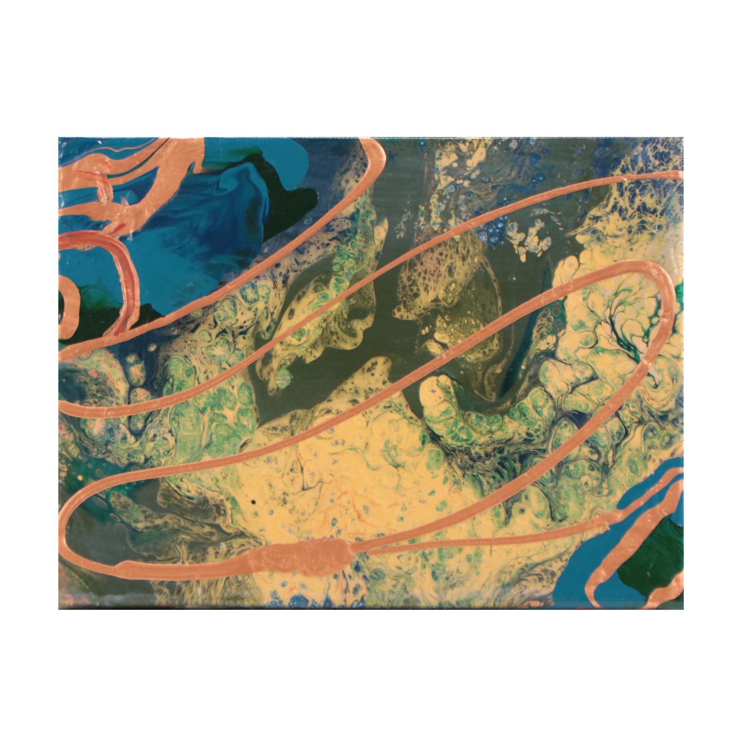 Abstract Acrylic Painting