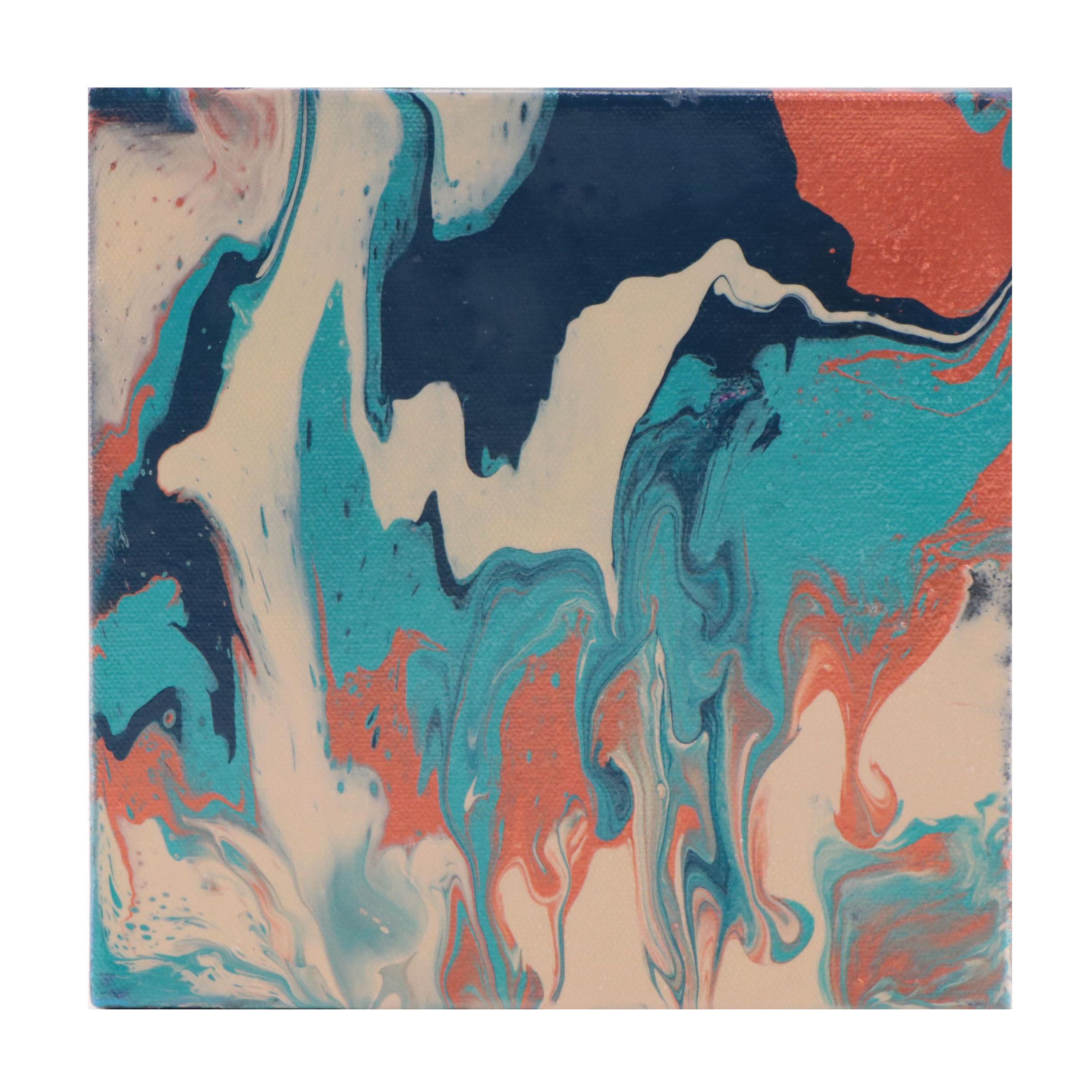 Abstract Acrylic Painting