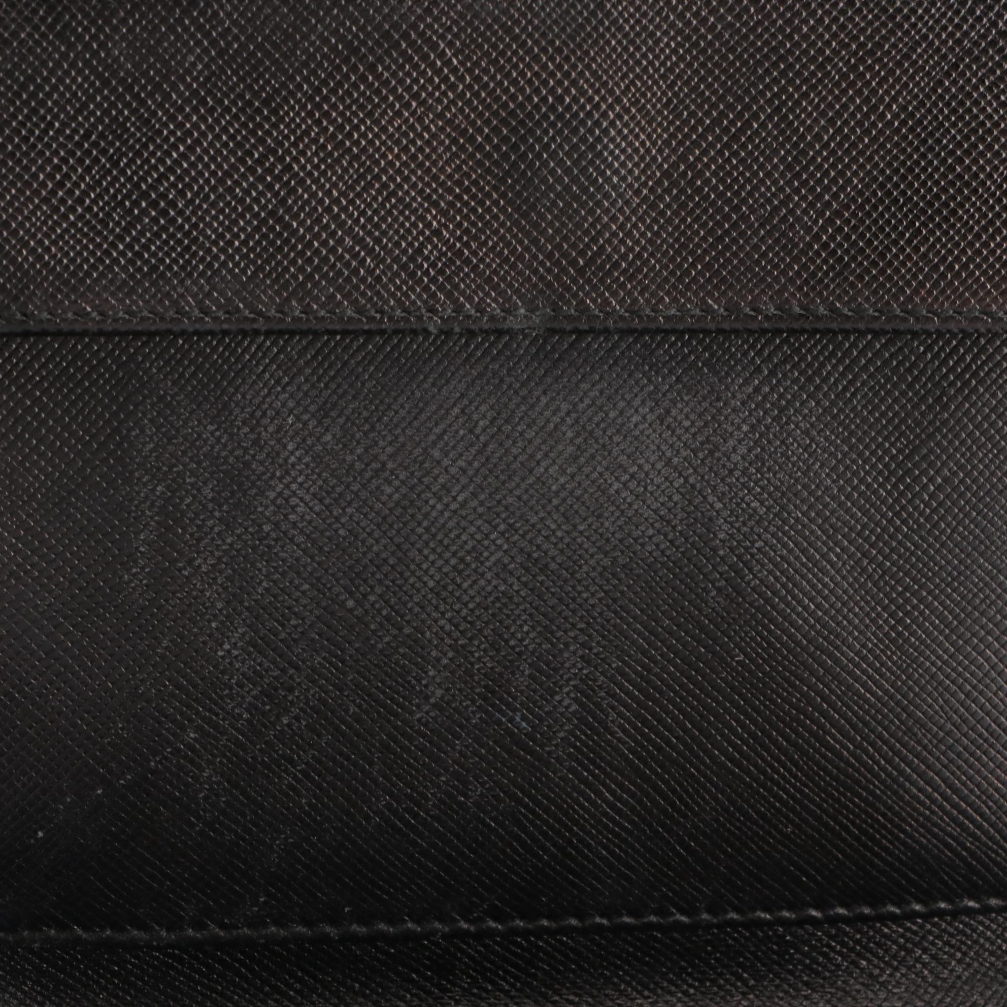 Prada Saffiano Leather Compact Wallet