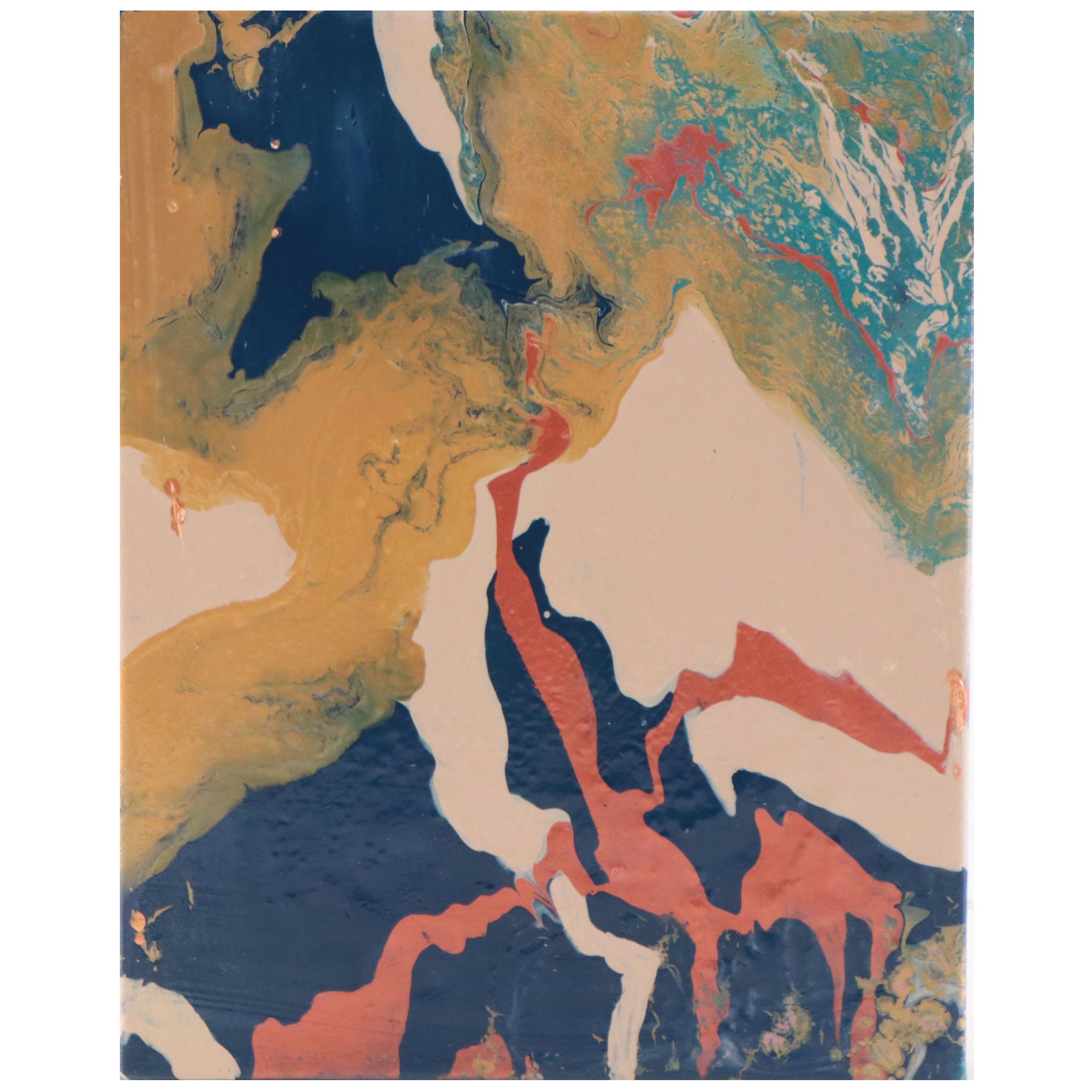 Abstract Acrylic Painting