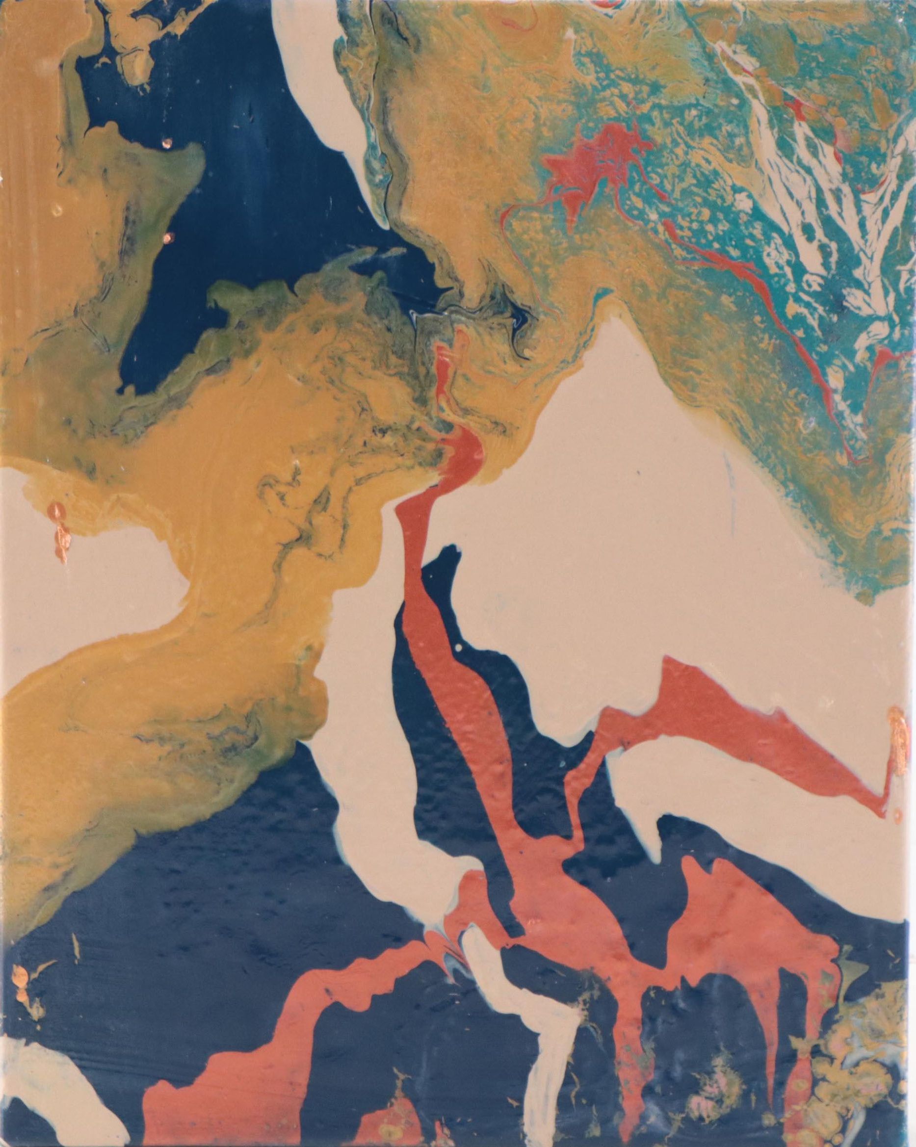 Abstract Acrylic Painting