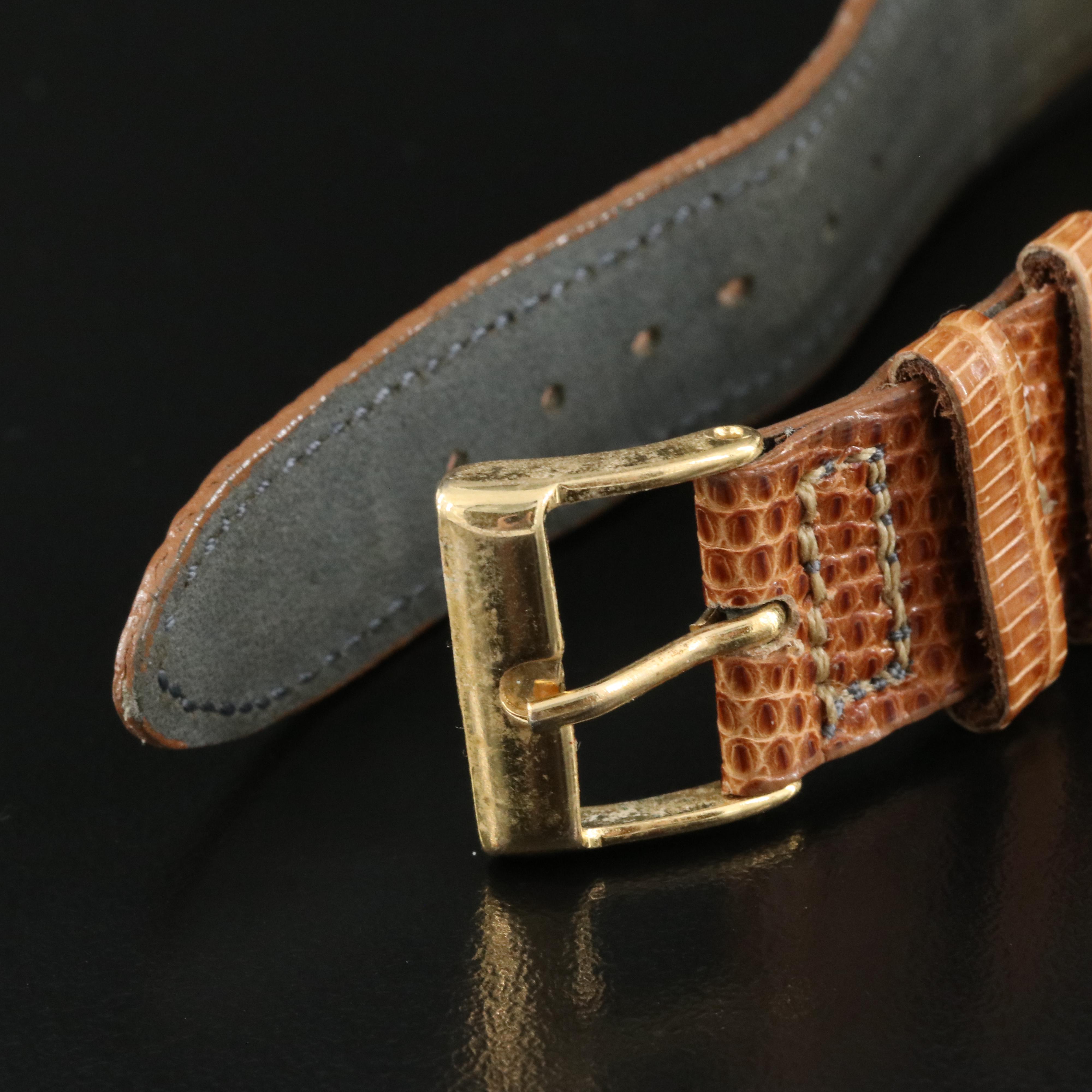 Vintage 14K Hamilton "Brock" Stem Wind Watch