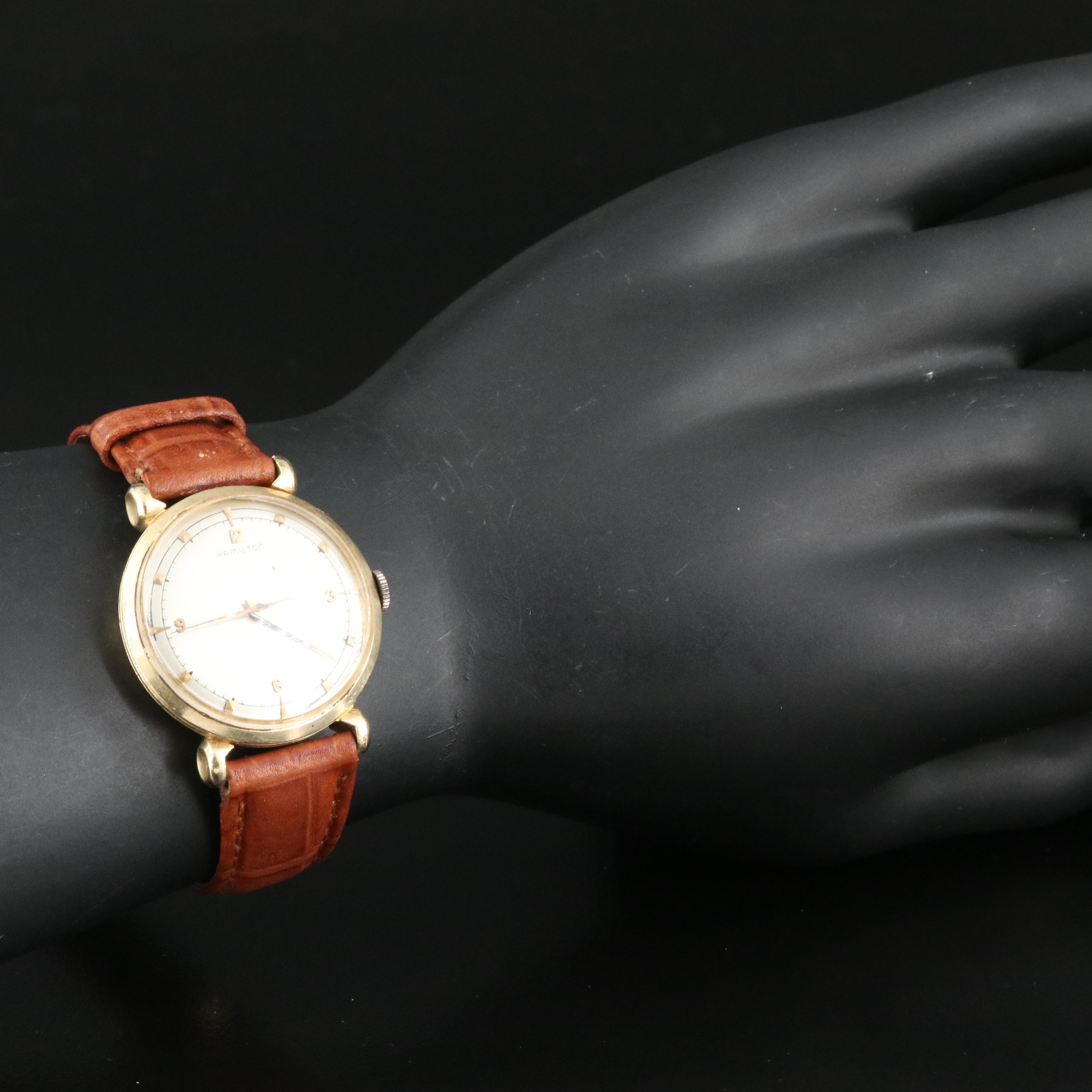 Vintage 14K Hamilton "Fleetwood" Stem Wind Watch