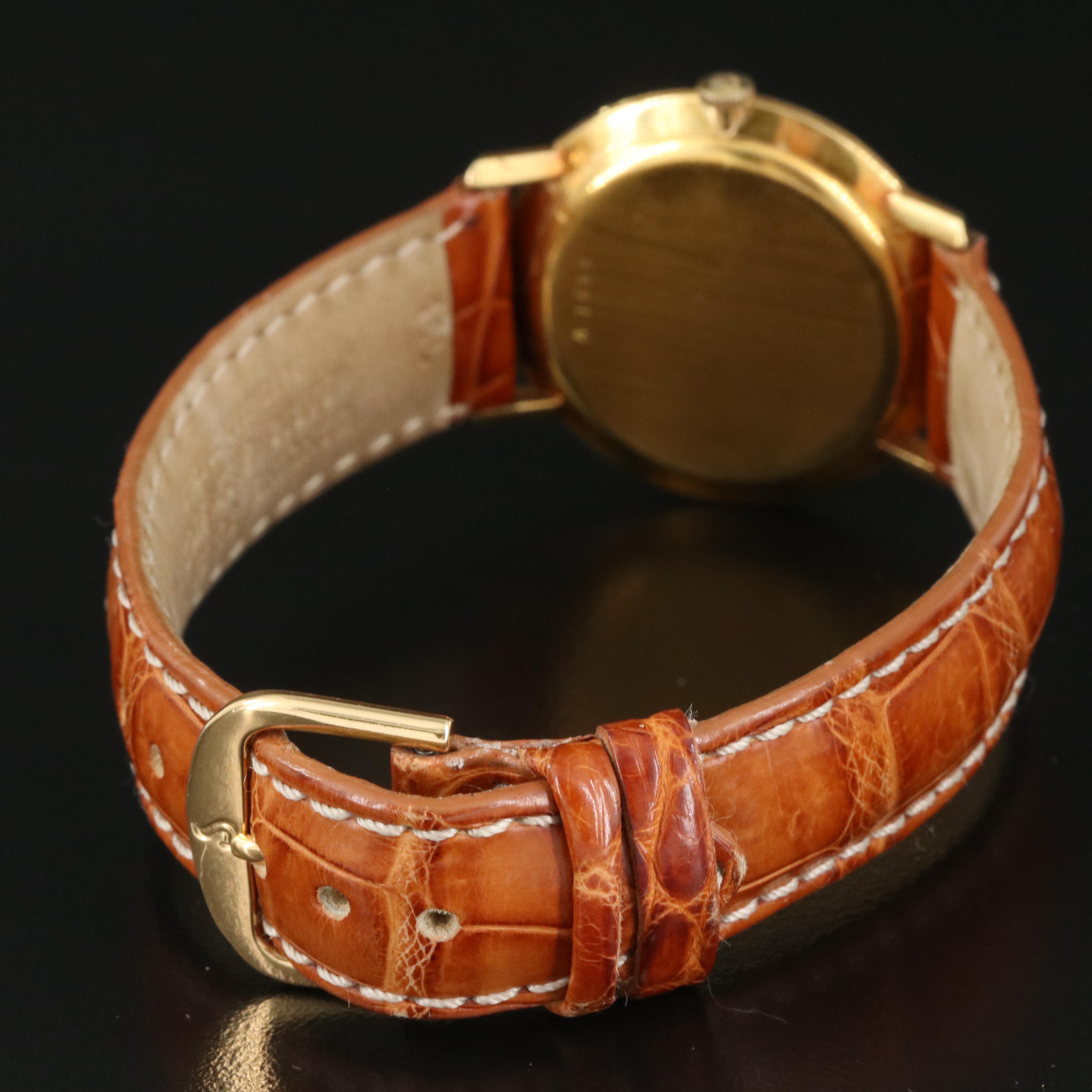 Vintage 18K Girard-Perragaux Stem Wind Watch