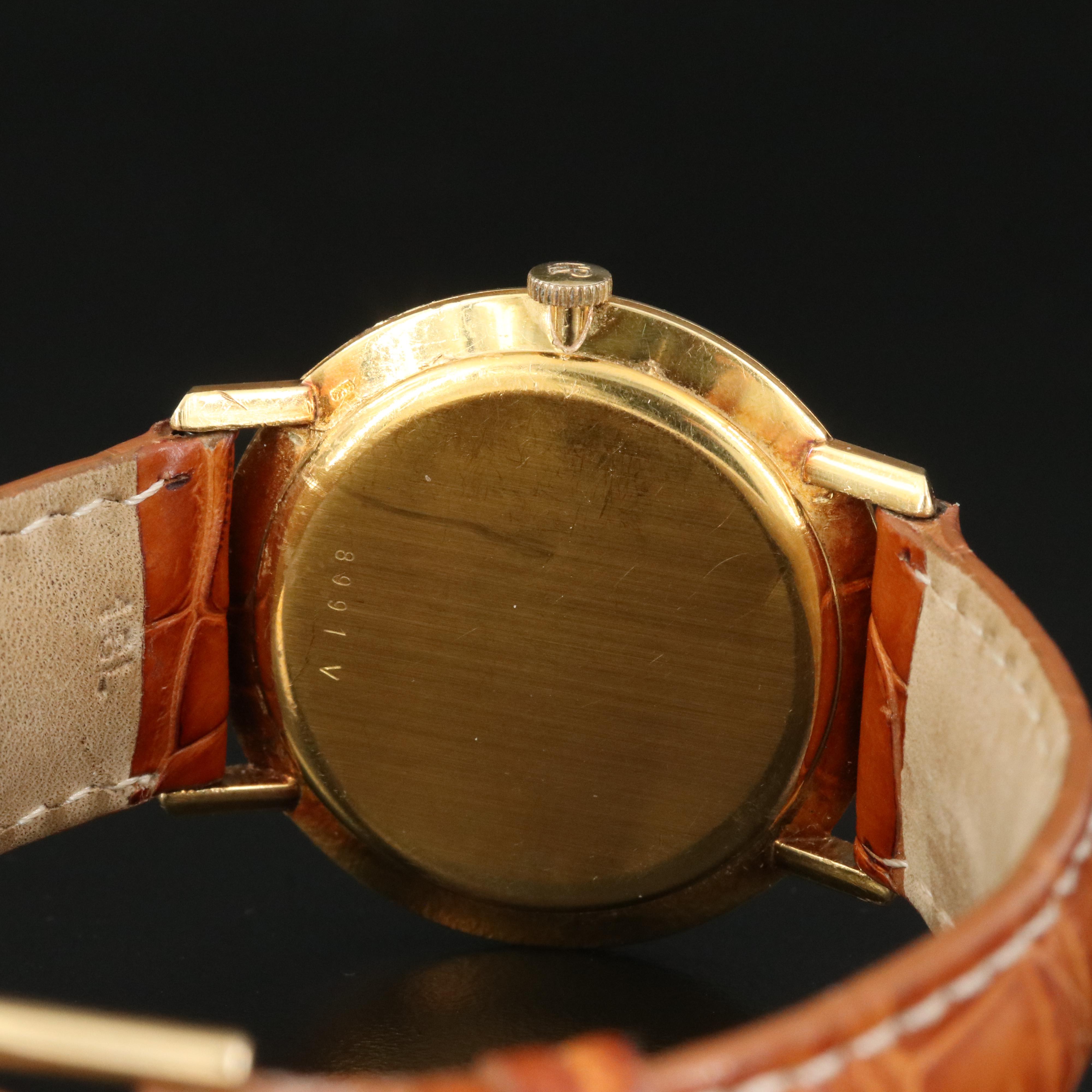 Vintage 18K Girard-Perragaux Stem Wind Watch