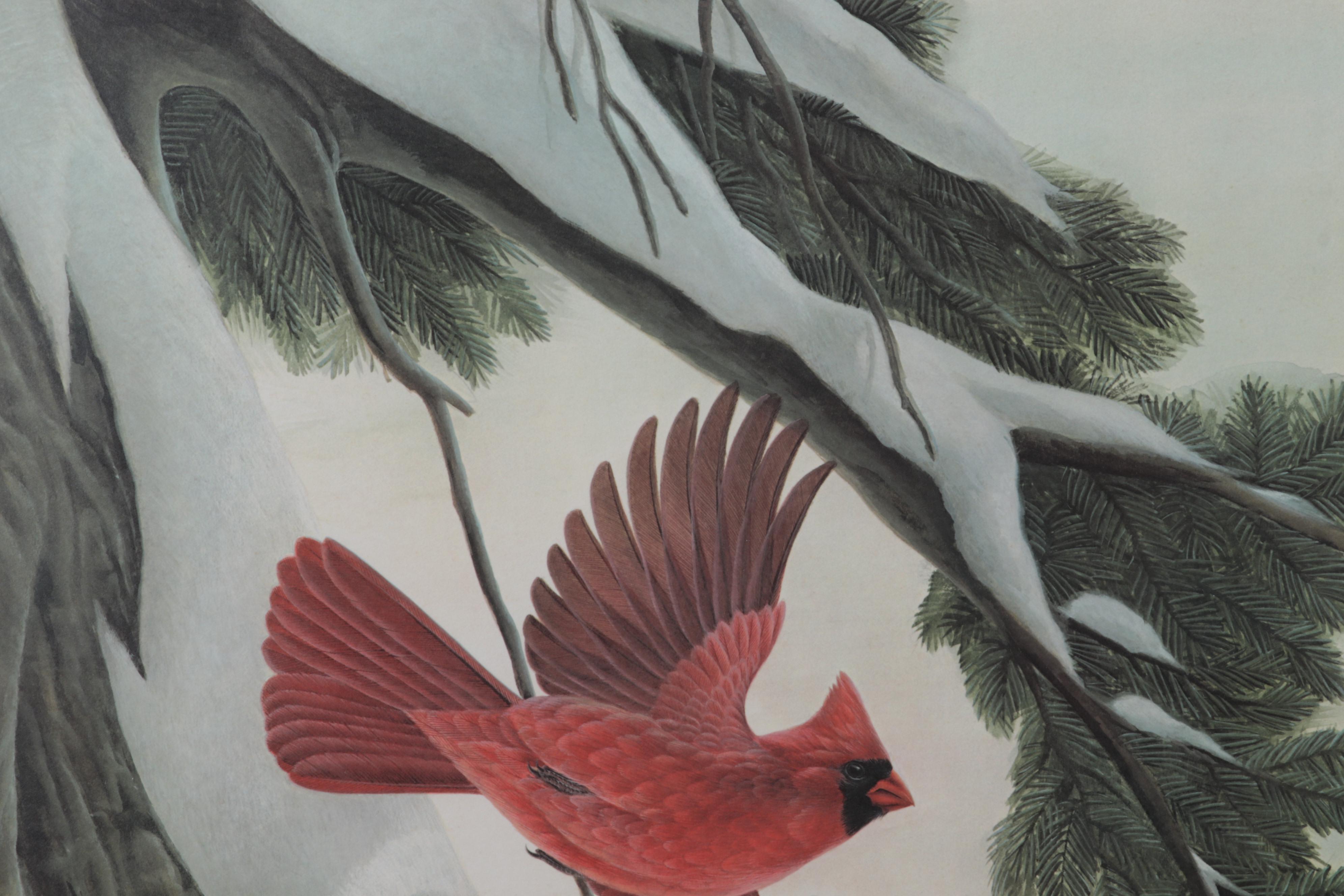 John Ruthven Offset Lithograph "Cardinal," Circa 1978