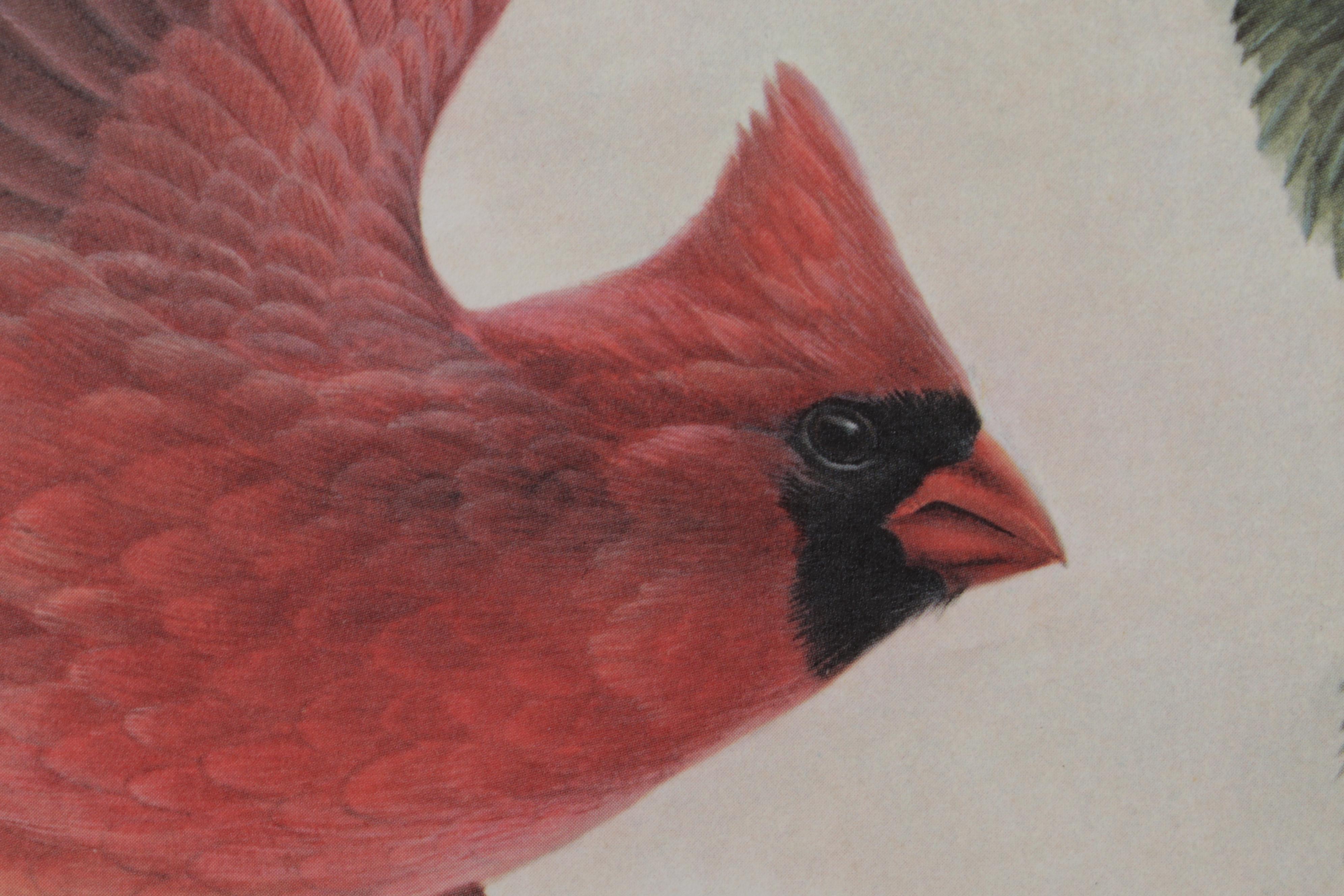 John Ruthven Offset Lithograph "Cardinal," Circa 1978