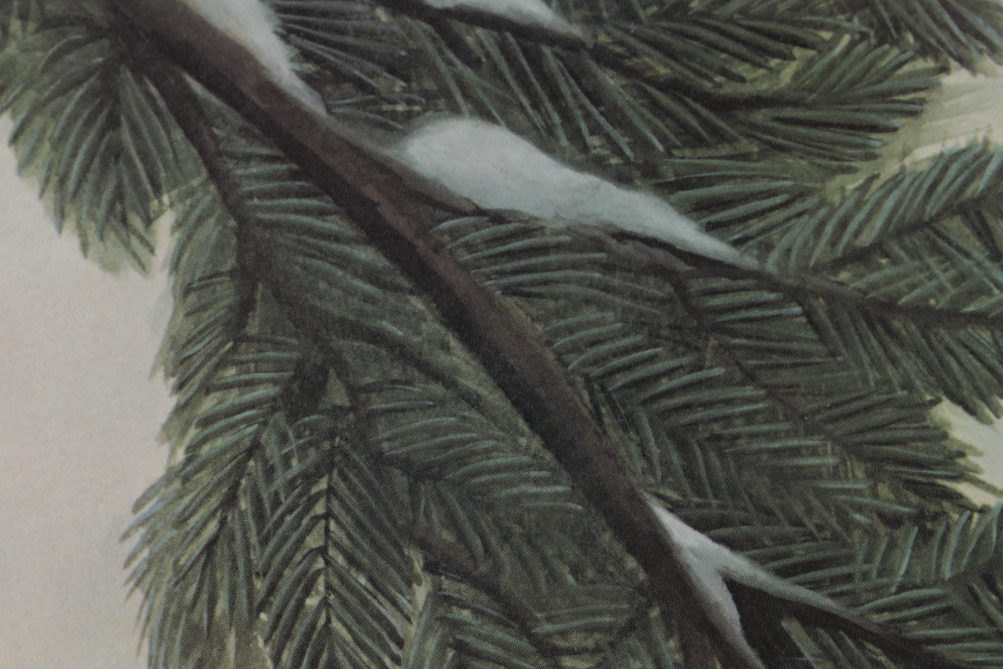 John Ruthven Offset Lithograph "Cardinal," Circa 1978