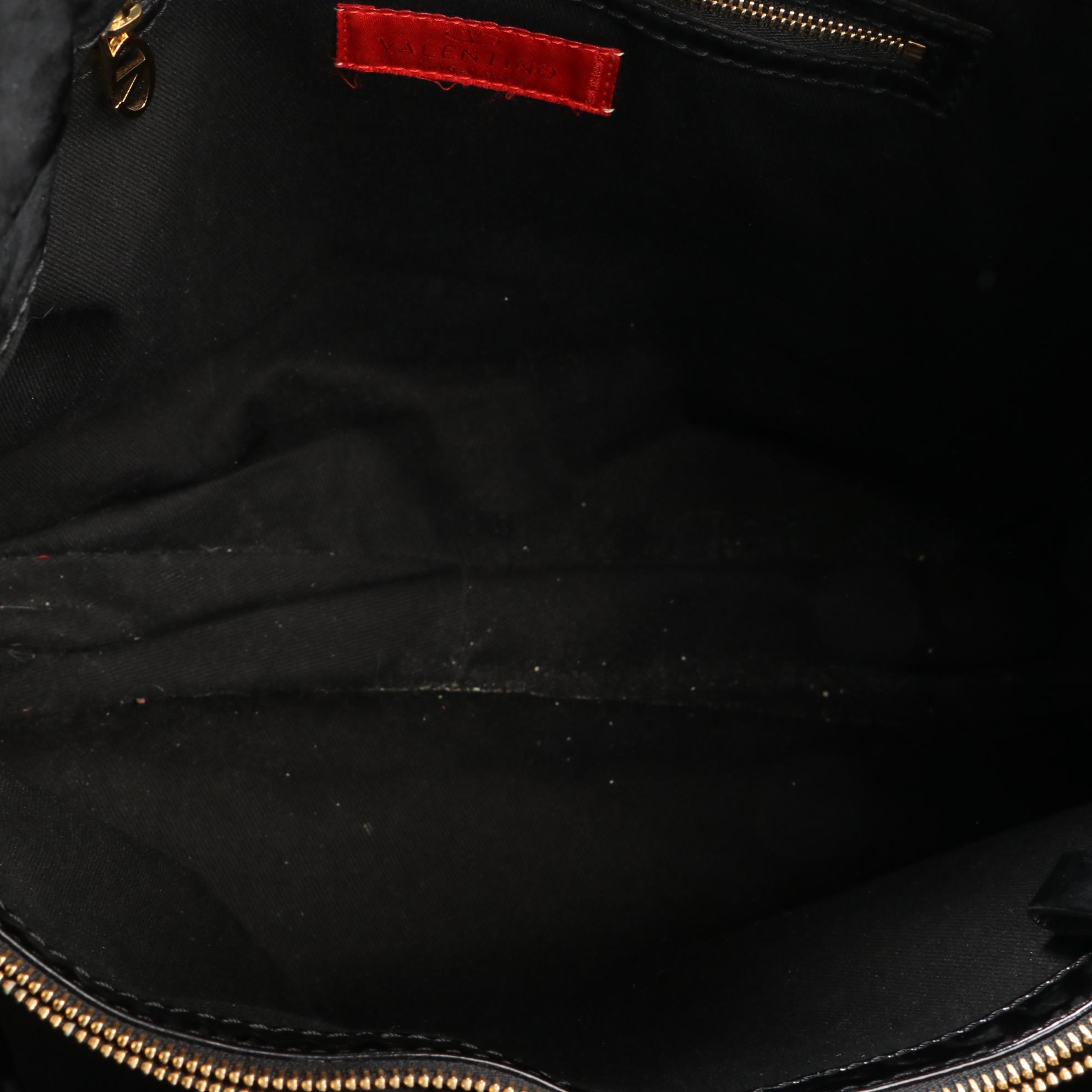 Valentino Garavani Nuage Bow Large Shoulder Bag in Patent Leather