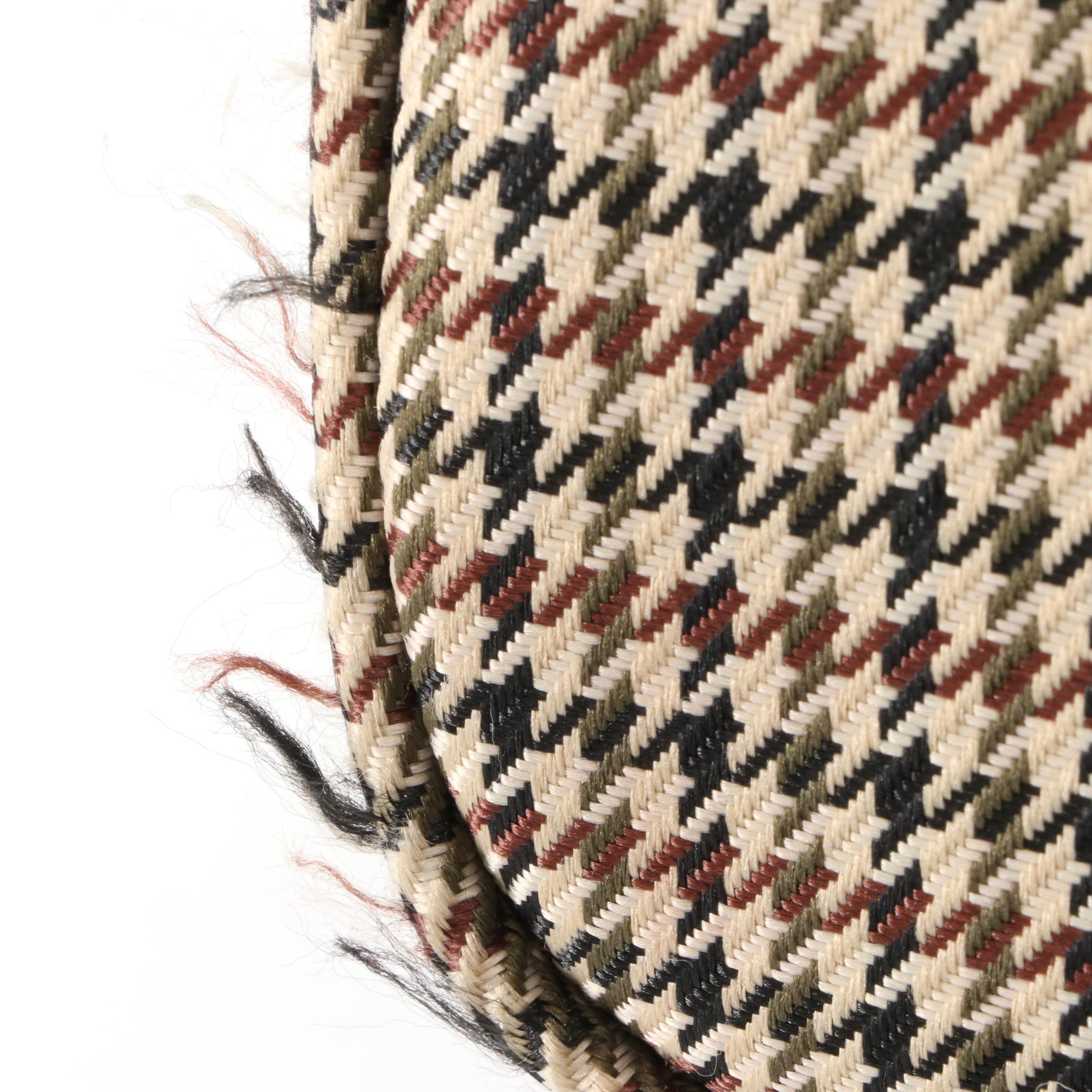 London Fog Overnight Duffel Bag in Houndstooth Check