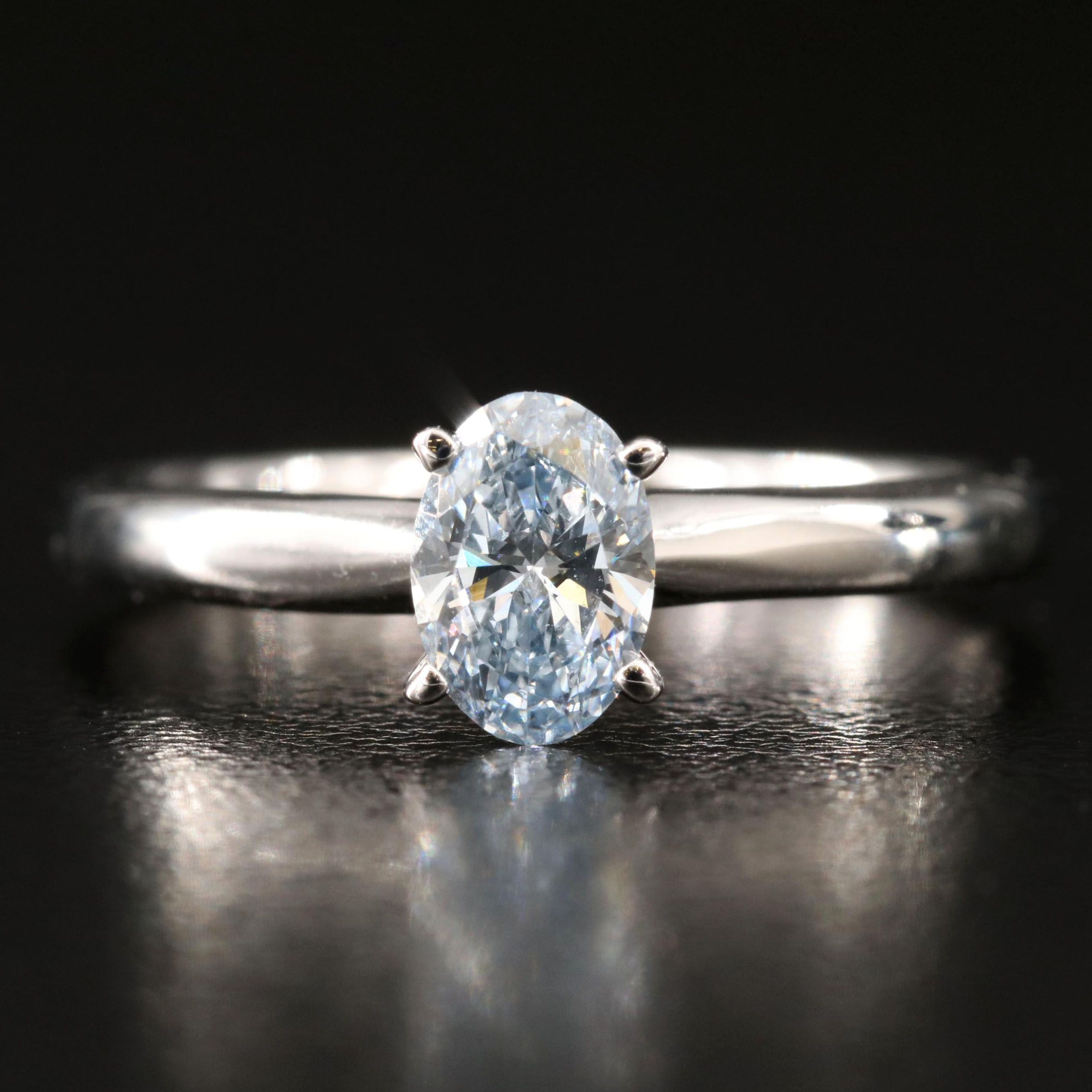 14K 0.50 CT Lab Grown Diamond Ring